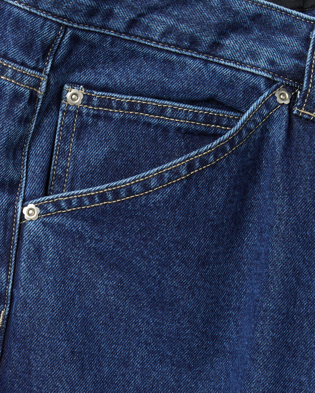 yeseyesee - Flower Rivet Denim Pants (Indigo) product image 4 | TRAB K-Fashion Australia