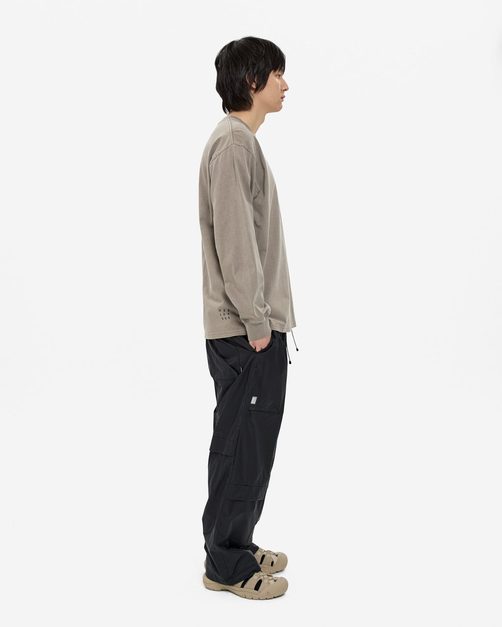 yeseyesee - Fond Trek Pants (Black) product image 10 | TRAB K-Fashion Australia