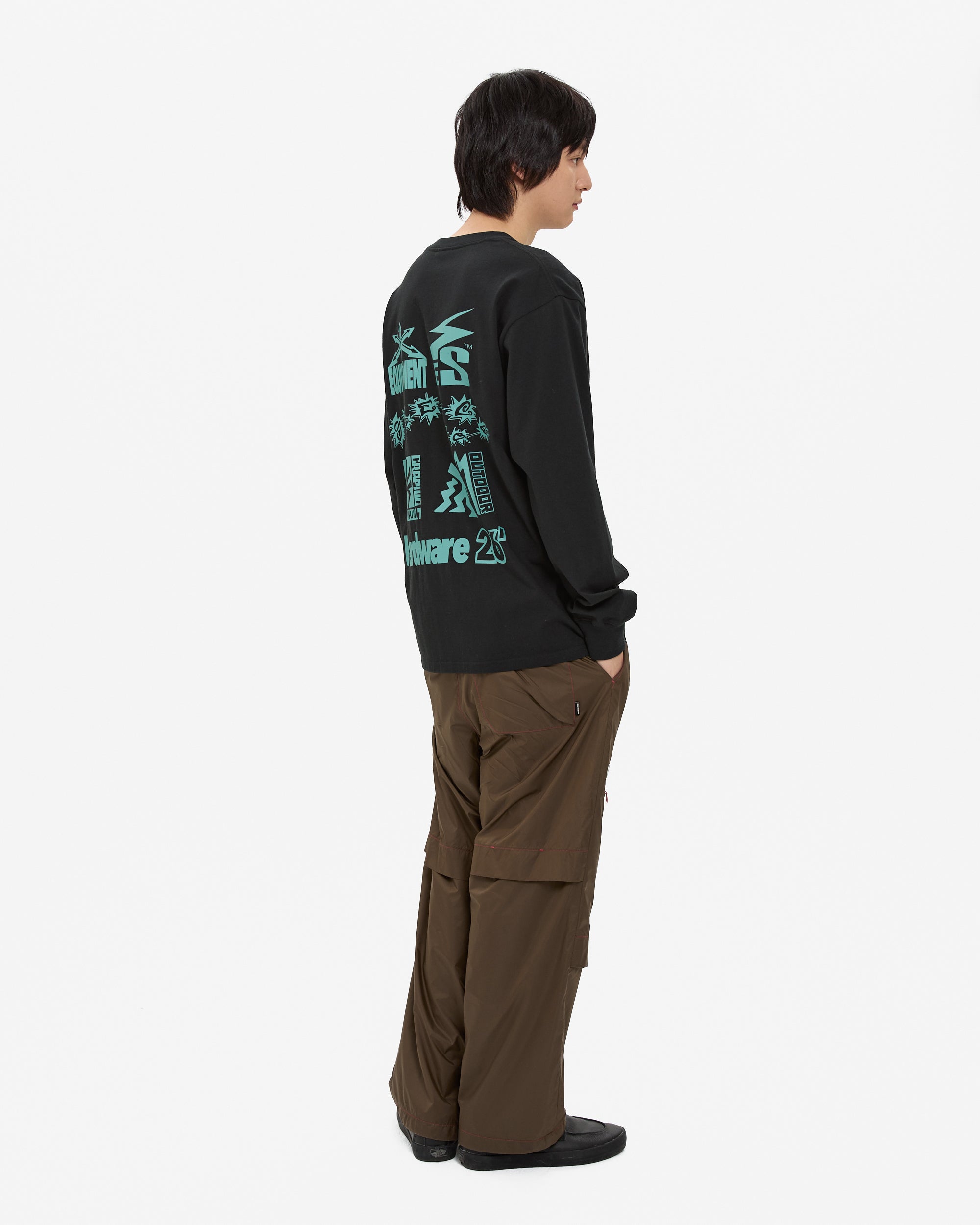 yeseyesee - Fond Trek Pants (Brown) product image 10 | TRAB K-Fashion Australia