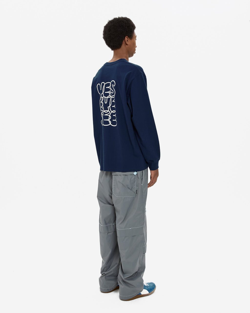 yeseyesee - Fond Trek Pants (Grey) product image 10 | TRAB K-Fashion Australia