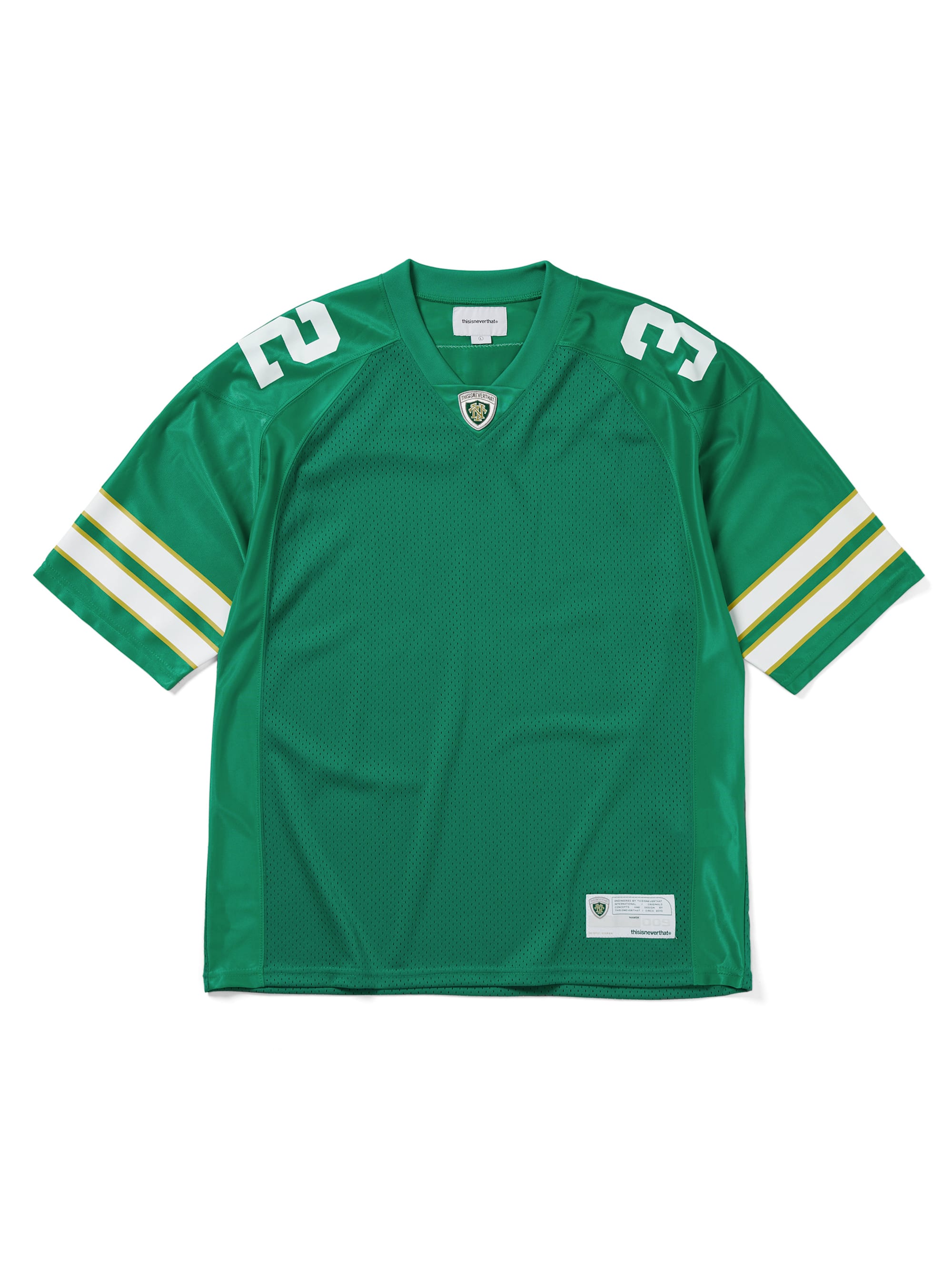 thisisneverthat - Football Jersey (Green) product image 1 | TRAB K-Fashion Australia