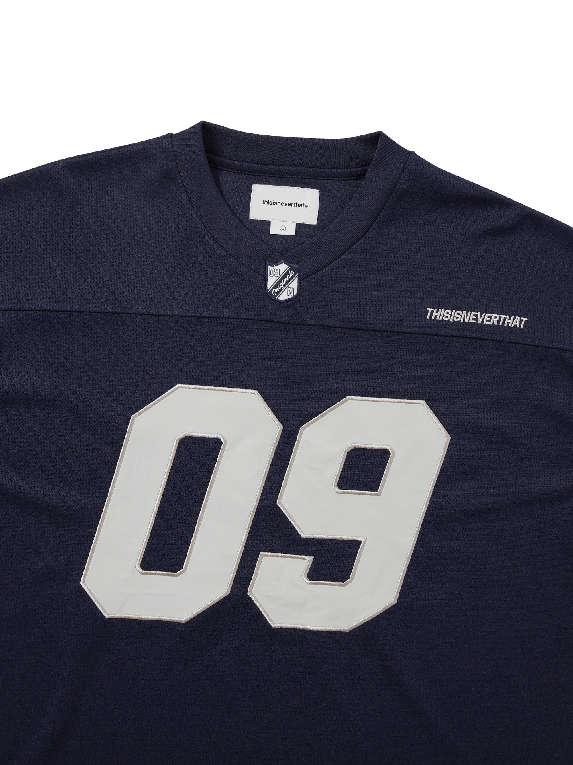 thisisneverthat - Football Jersey (Navy) product image 2 | TRAB K-Fashion Australia