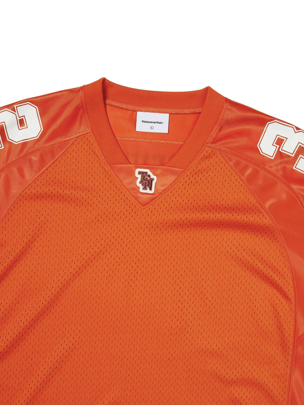 thisisneverthat - Football Jersey (Orange) product image 2 | TRAB K-Fashion Australia