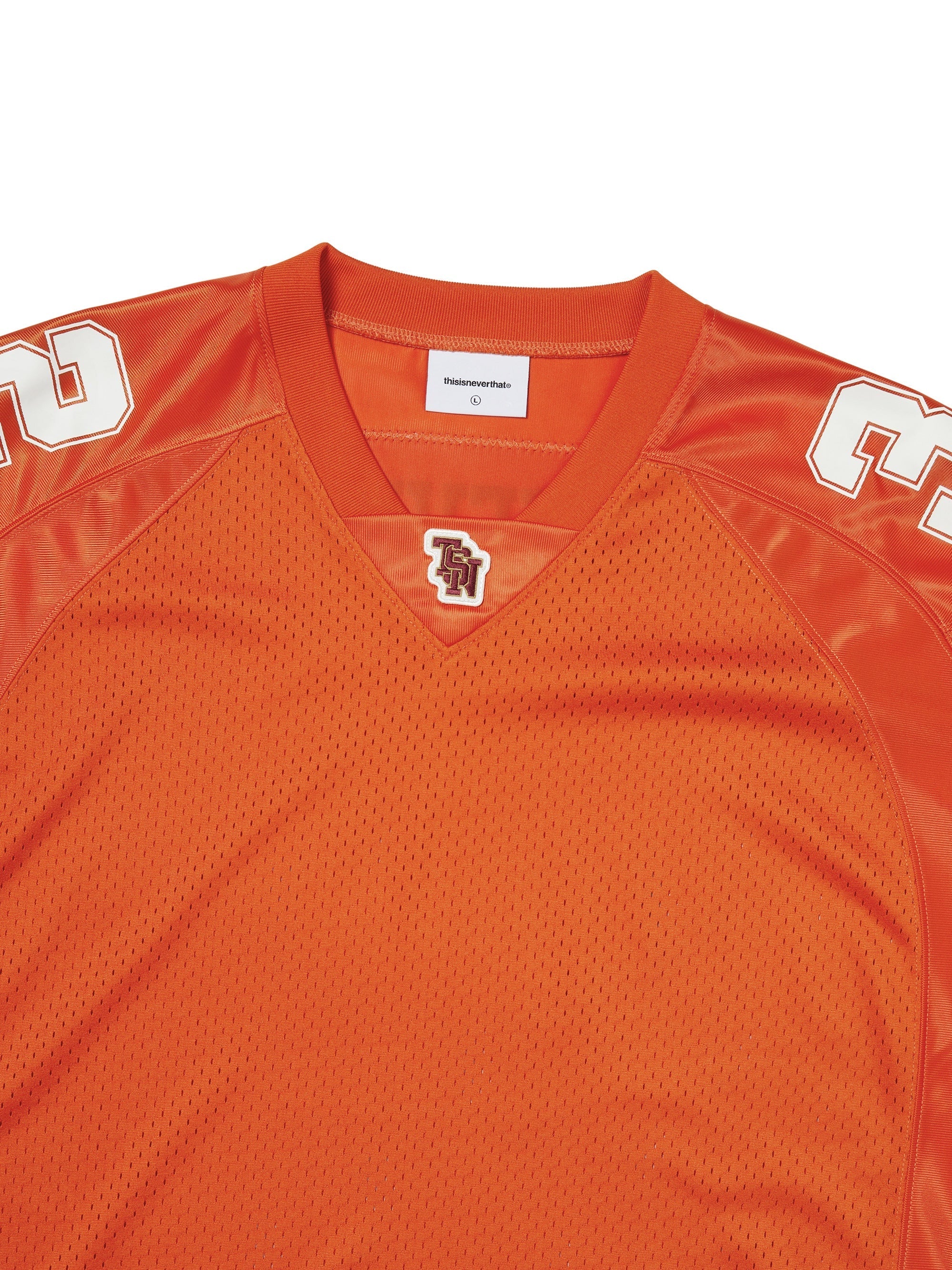 thisisneverthat - Football Jersey (Orange) product image 2 | TRAB K-Fashion Australia