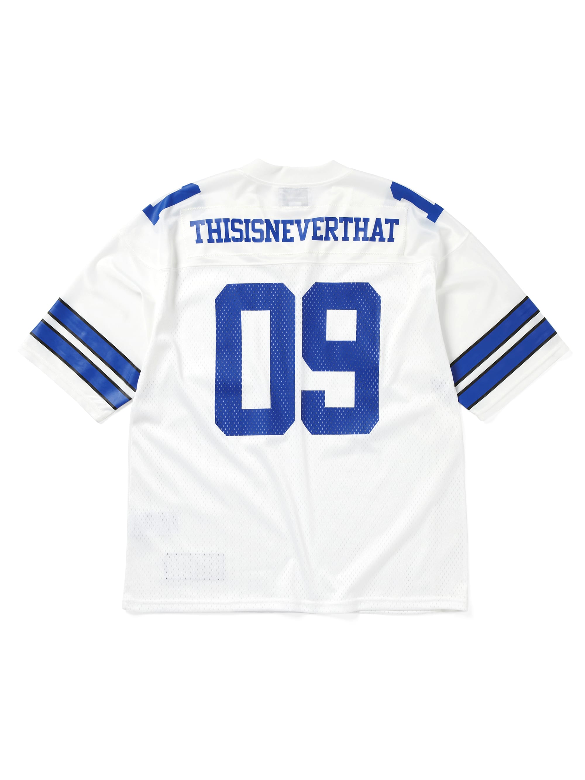 thisisneverthat - Football Jersey (White) product image 3 | TRAB K-Fashion Australia