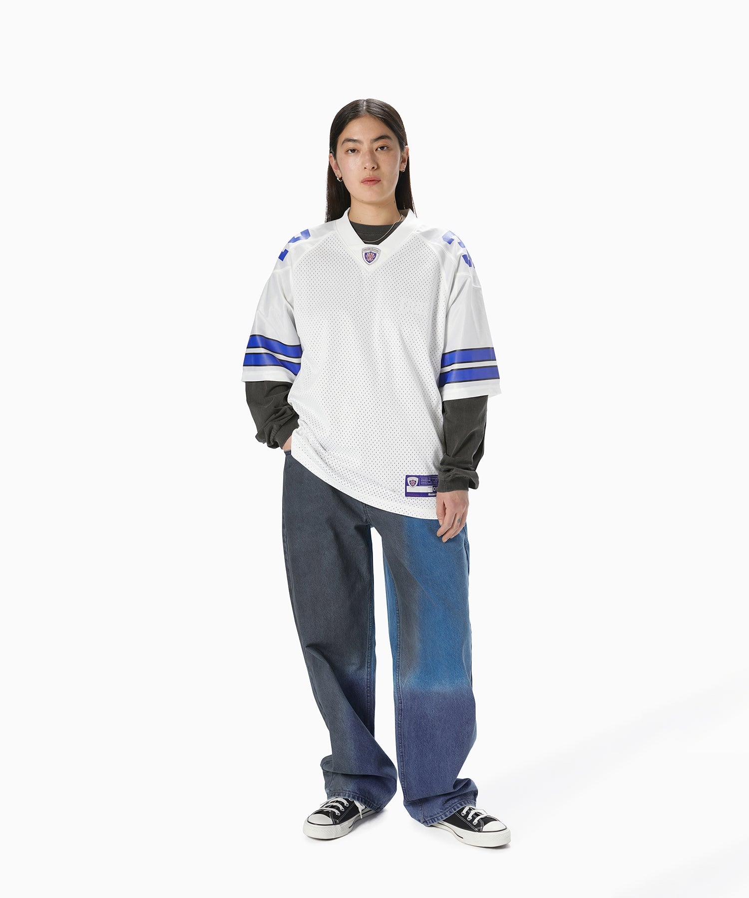 thisisneverthat - Football Jersey (White) product image 5 | TRAB K-Fashion Australia