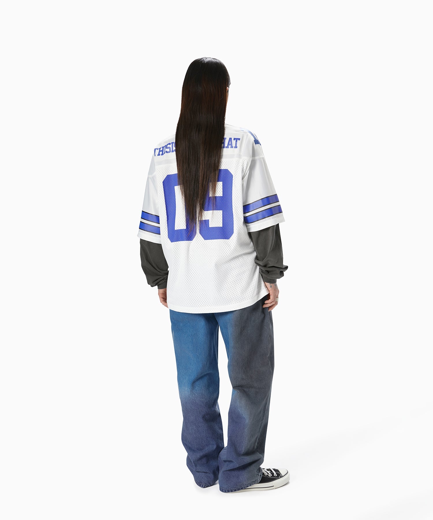 thisisneverthat - Football Jersey (White) product image 6 | TRAB K-Fashion Australia