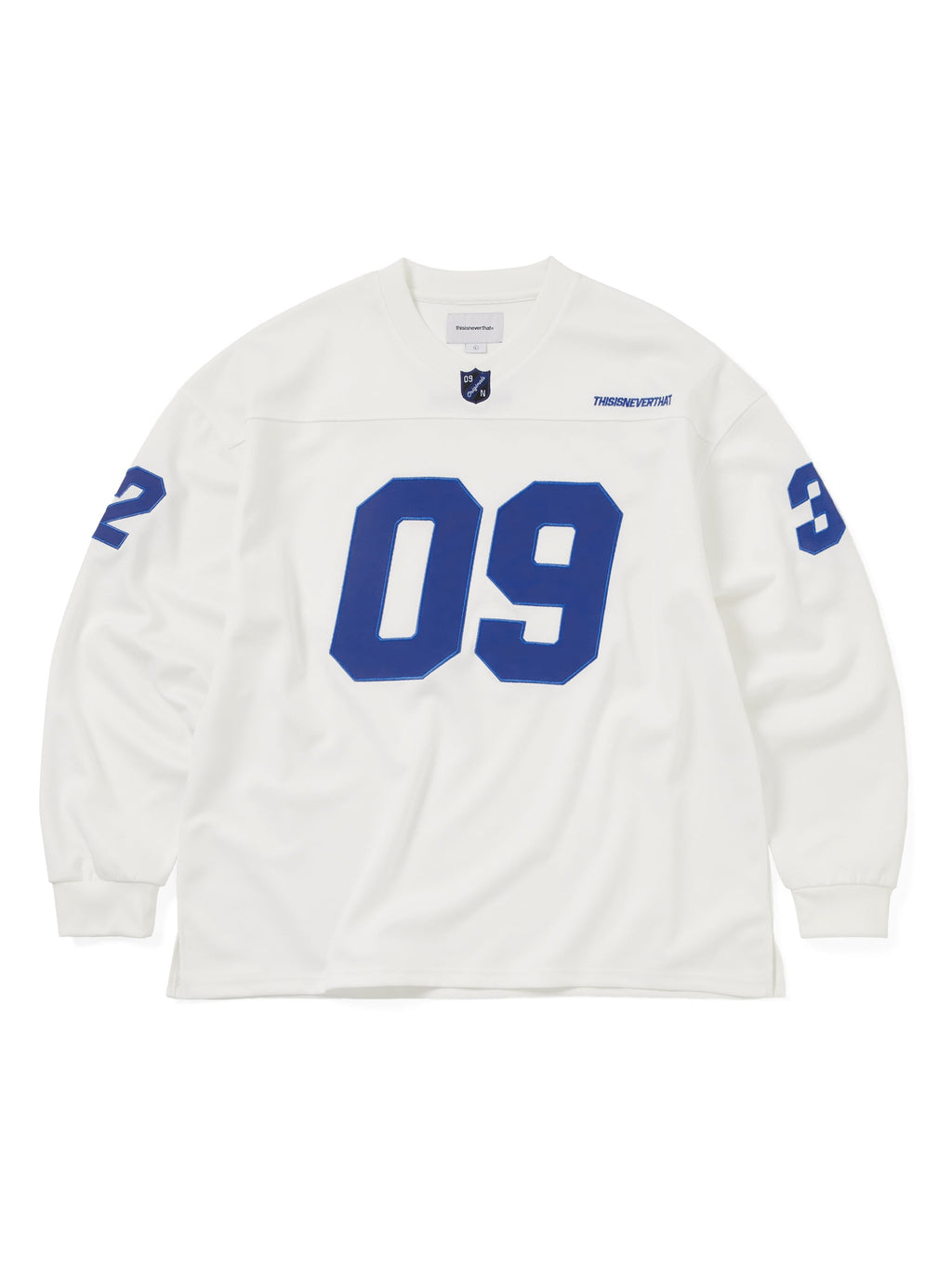 thisisneverthat - Football Jersey (White) product image 1 | TRAB K-Fashion Australia