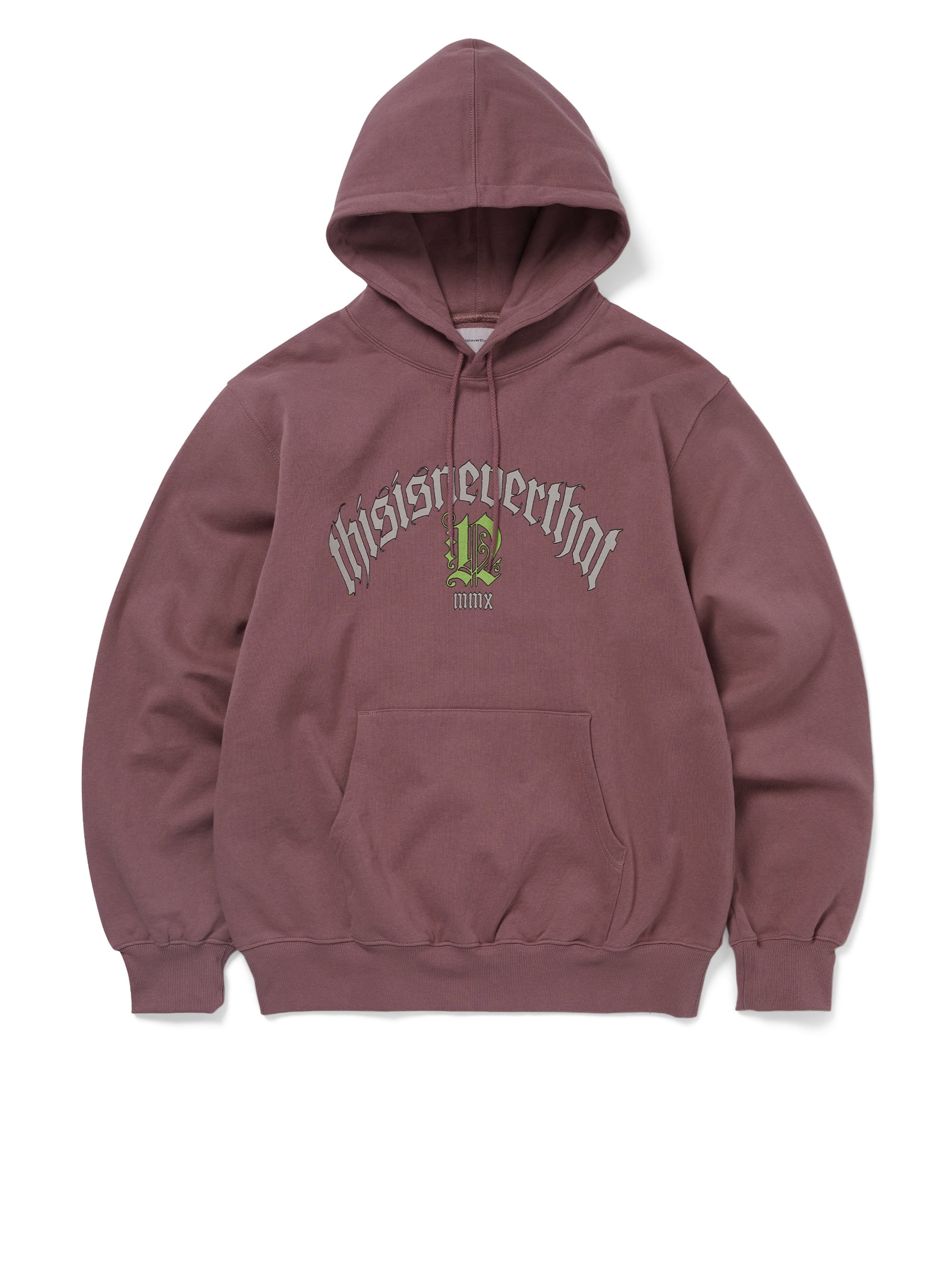 thisisneverthat - Fortuna Logo Hoodie (Fuchsia) product image 1 | TRAB K-Fashion Australia