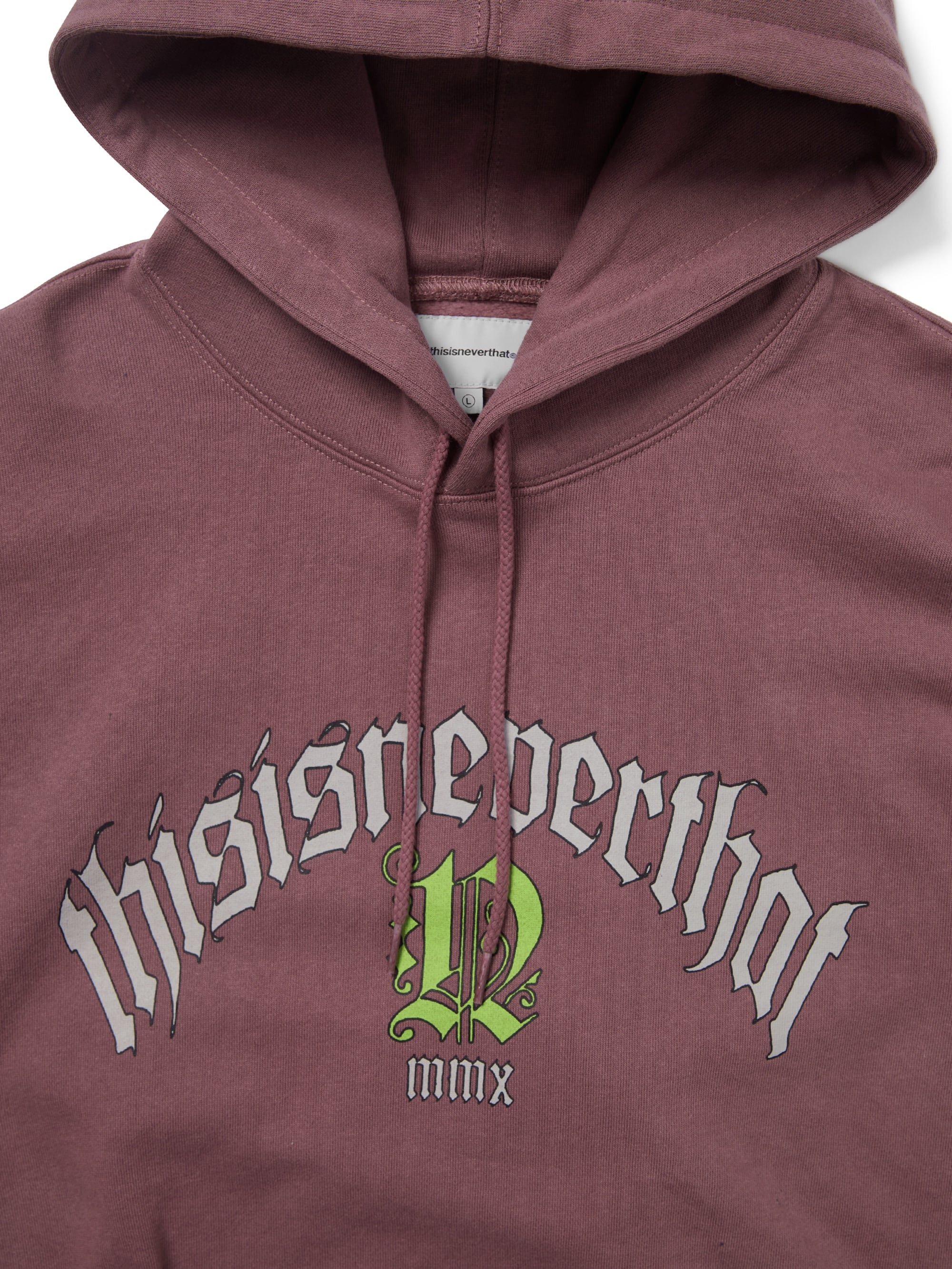 thisisneverthat - Fortuna Logo Hoodie (Fuchsia) product image 2 | TRAB K-Fashion Australia