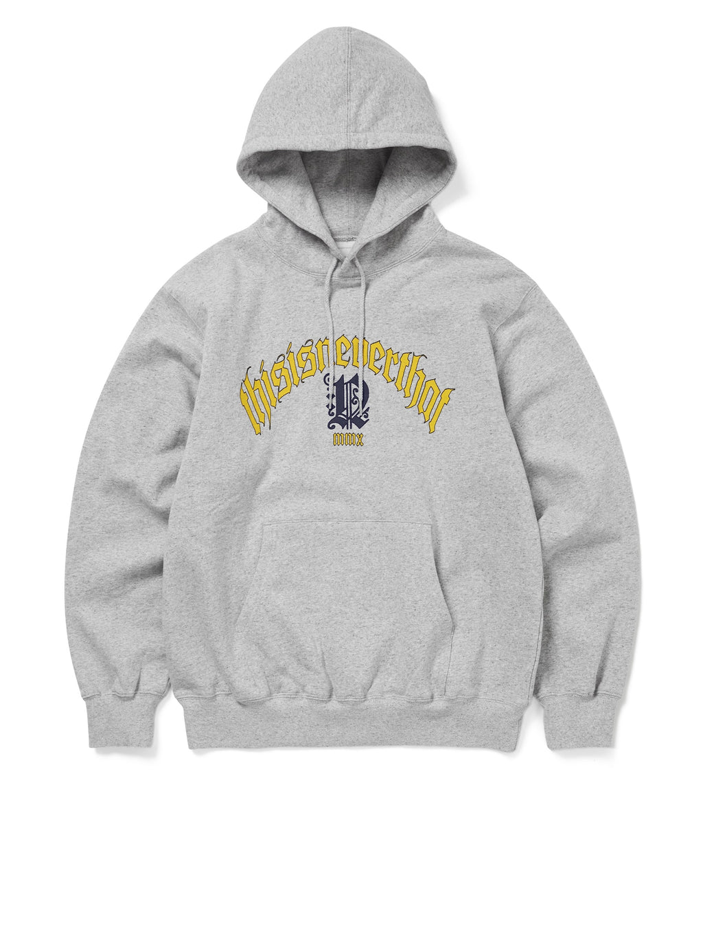 thisisneverthat - Fortuna Logo Hoodie (Grey) product image 1 | TRAB K-Fashion Australia