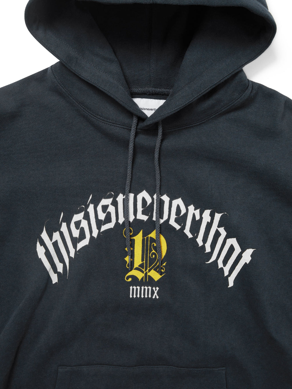 thisisneverthat - Fortuna Logo Hoodie (Navy) product image 2 | TRAB K-Fashion Australia