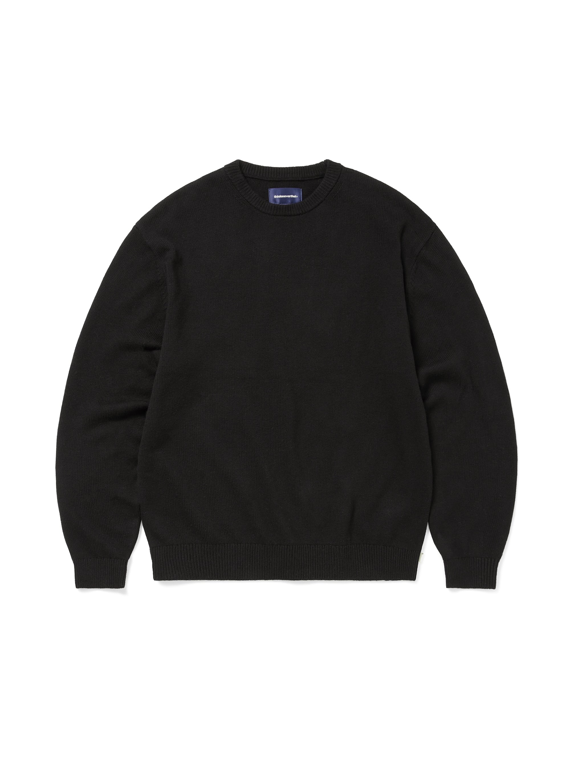 thisisneverthat - Fortuna N-Logo Sweater (Black) product image 2 | TRAB K-Fashion Australia