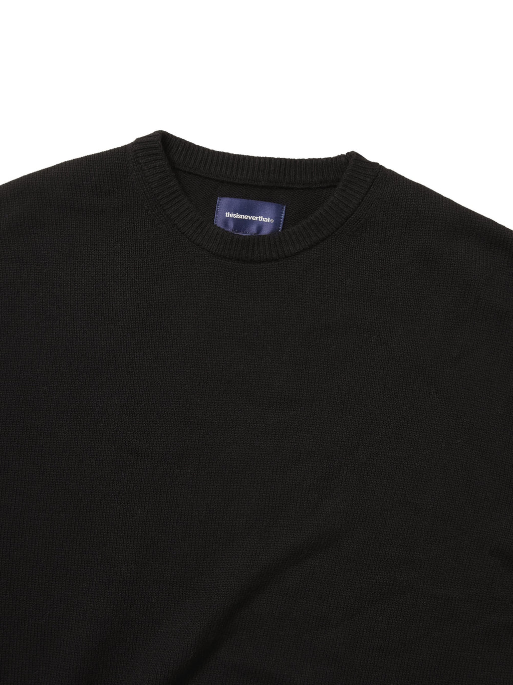 thisisneverthat - Fortuna N-Logo Sweater (Black) product image 3 | TRAB K-Fashion Australia