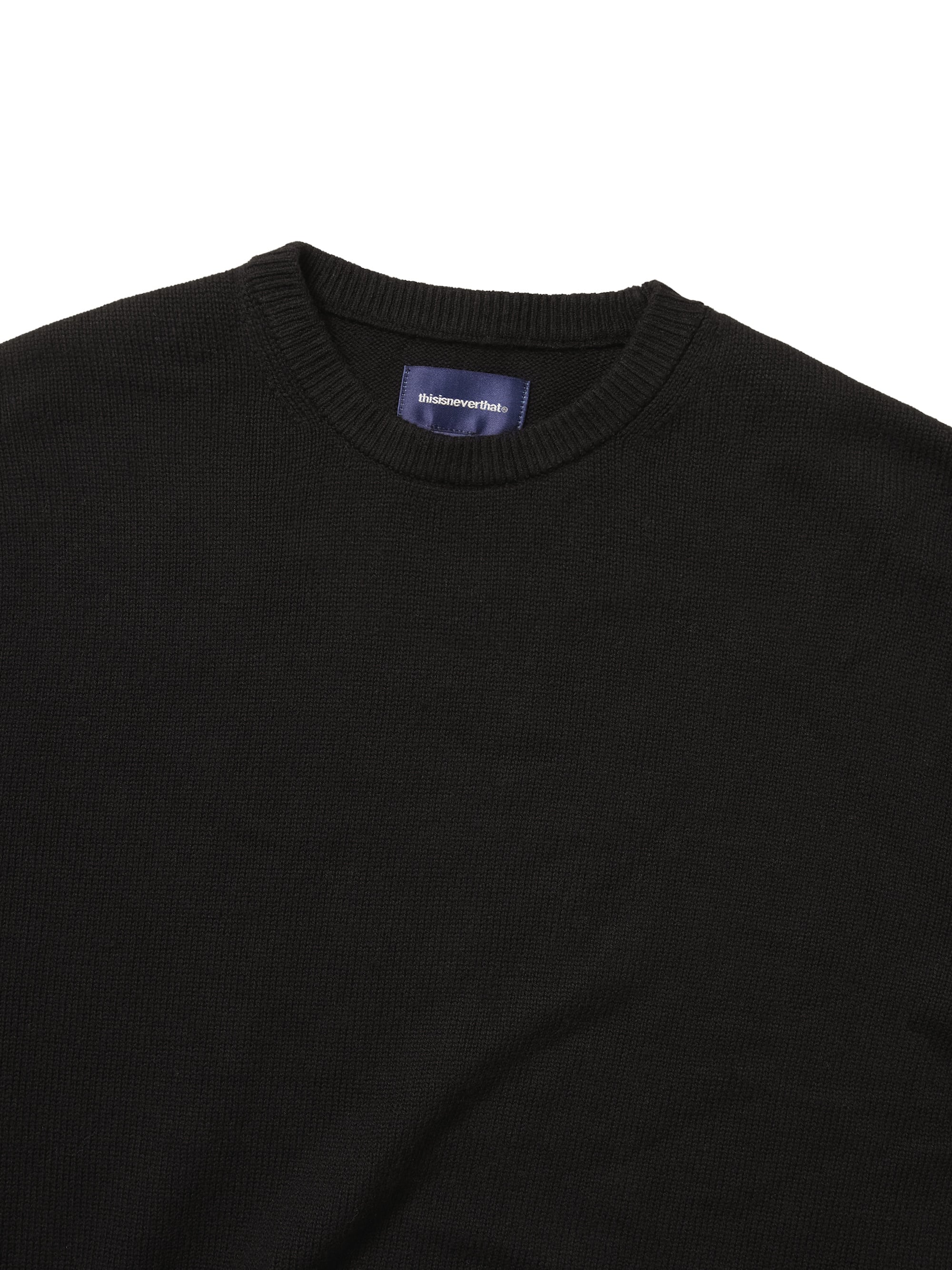 thisisneverthat - Fortuna N-Logo Sweater (Black) product image 3 | TRAB K-Fashion Australia