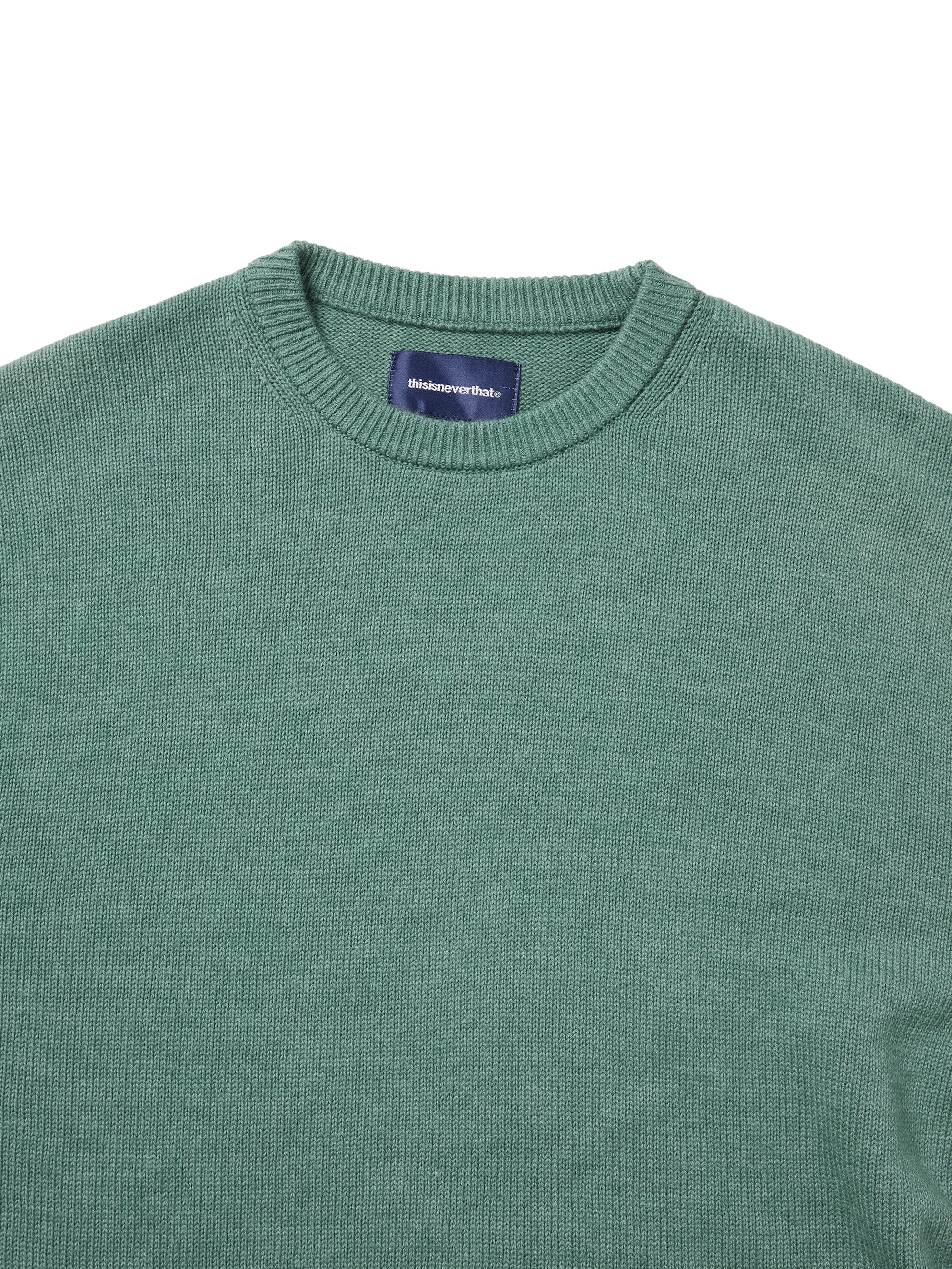 thisisneverthat - Fortuna N-Logo Sweater (Teal) product image 3 | TRAB K-Fashion Australia