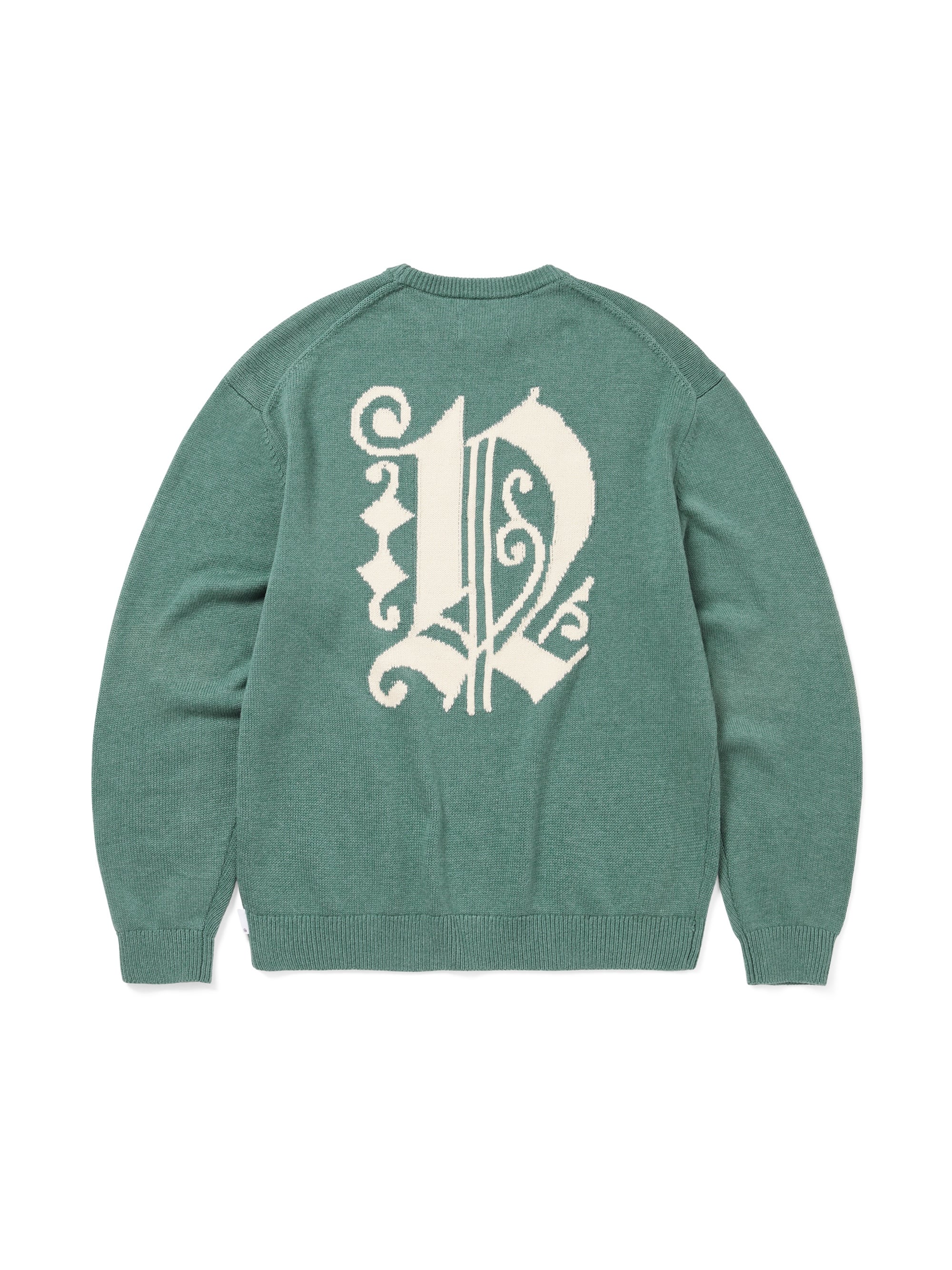 thisisneverthat - Fortuna N-Logo Sweater (Teal) product image 1 | TRAB K-Fashion Australia