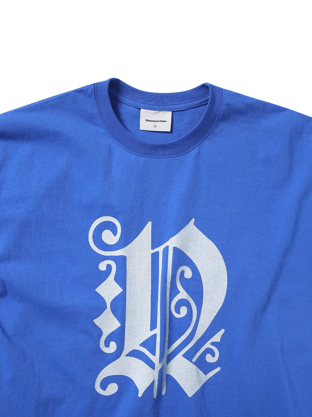 thisisneverthat - Fortuna N-Logo Tee (Blue) product image 2 | TRAB K-Fashion Australia