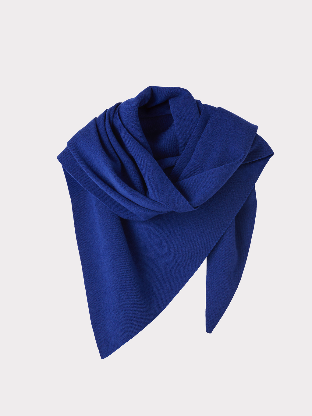 Recto - Wool Triangle Scarf (Royal Blue) product image 1 | TRAB K-Fashion Australia