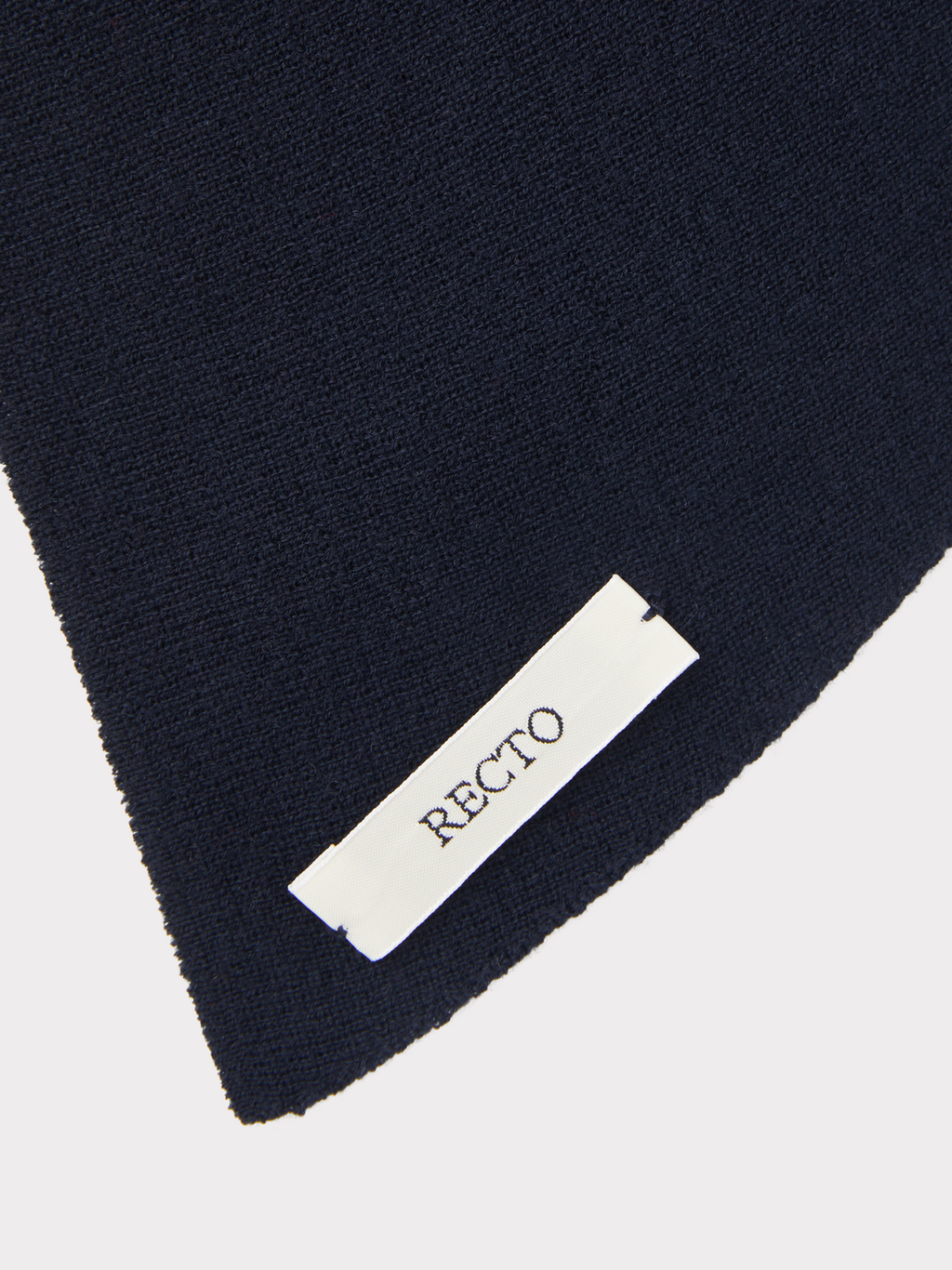 Recto - Wool Triangle Scarf (Vintage Navy) product image 3 | TRAB K-Fashion Australia