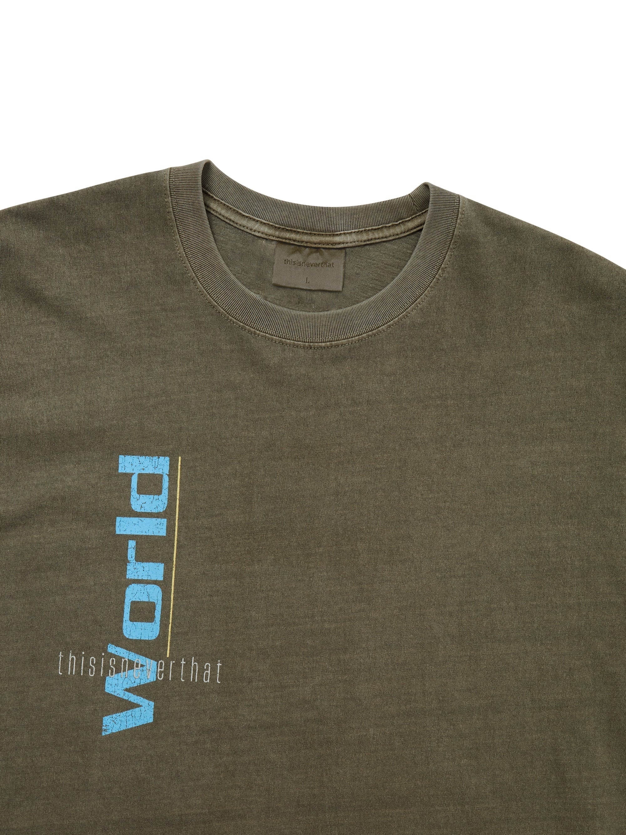 thisisneverthat - From the World Tee (Mud) product image 2 | TRAB K-Fashion Australia