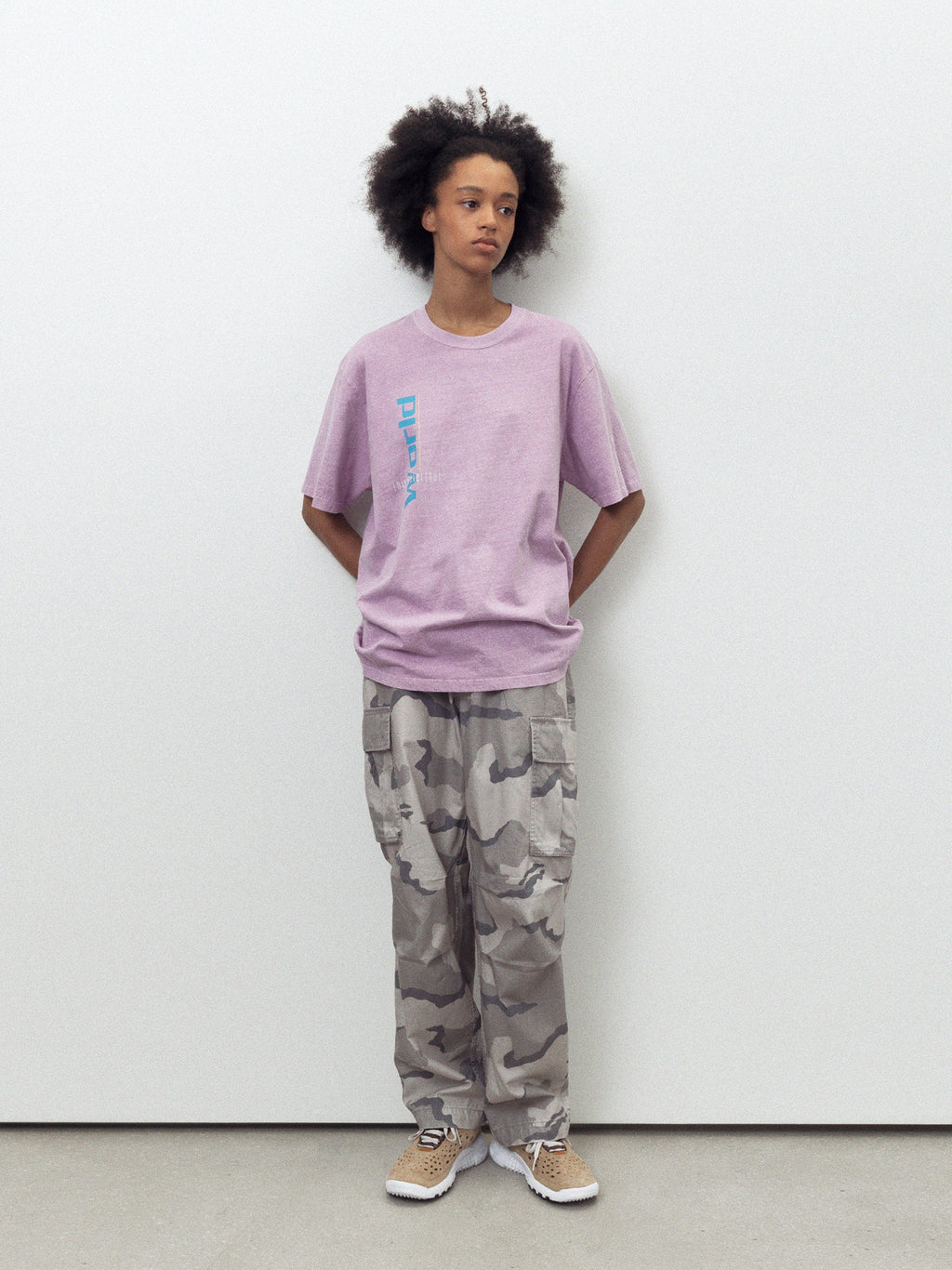 thisisneverthat - From the World Tee (Plum) product image 4 | TRAB K-Fashion Australia