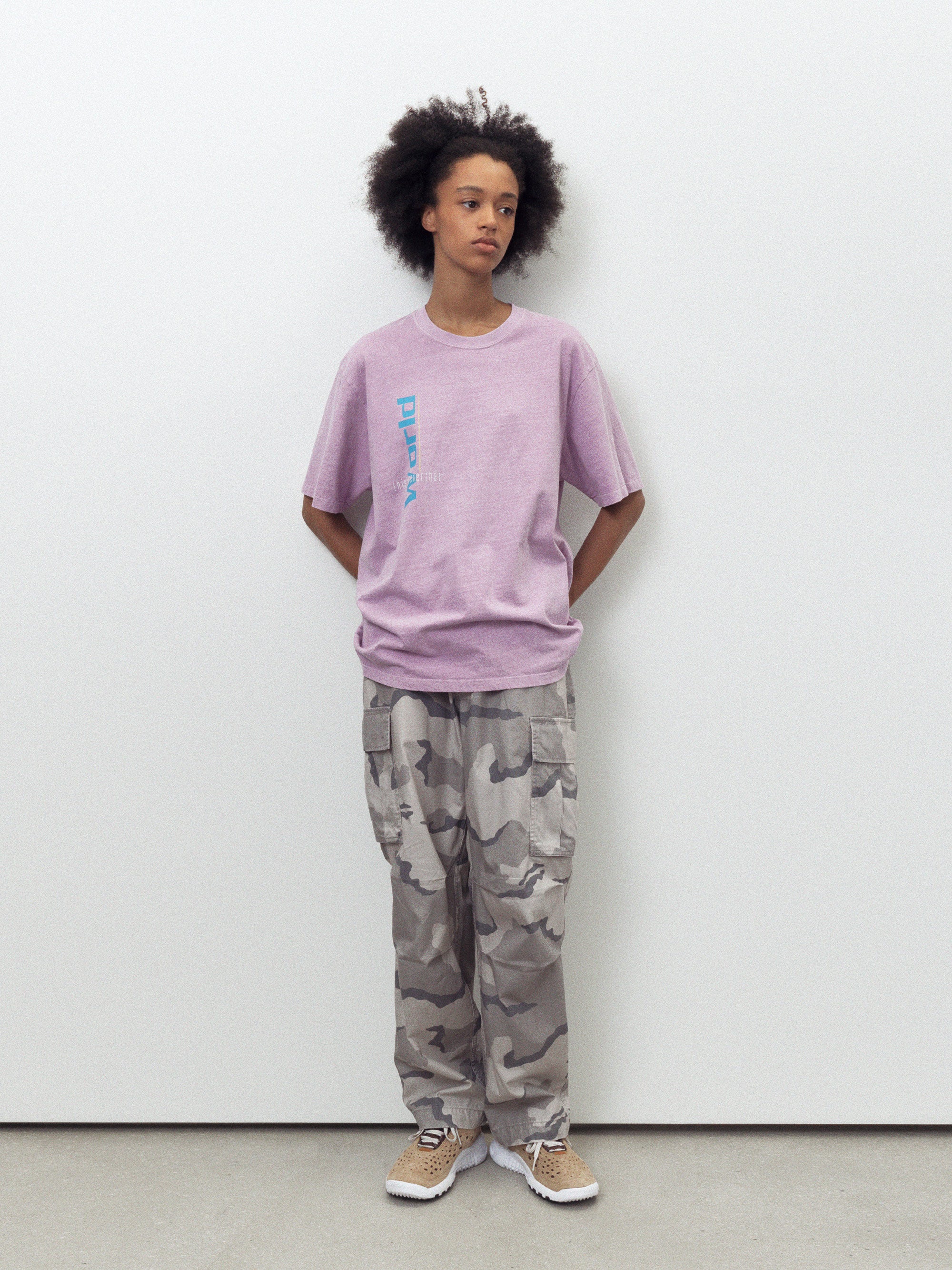 thisisneverthat - From the World Tee (Plum) product image 4 | TRAB K-Fashion Australia