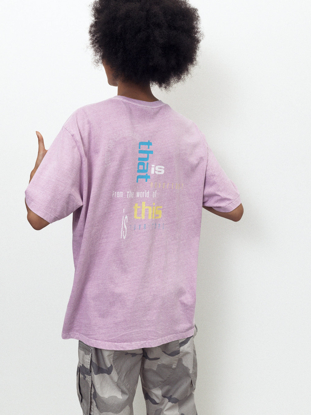 thisisneverthat - From the World Tee (Plum) product image 5 | TRAB K-Fashion Australia