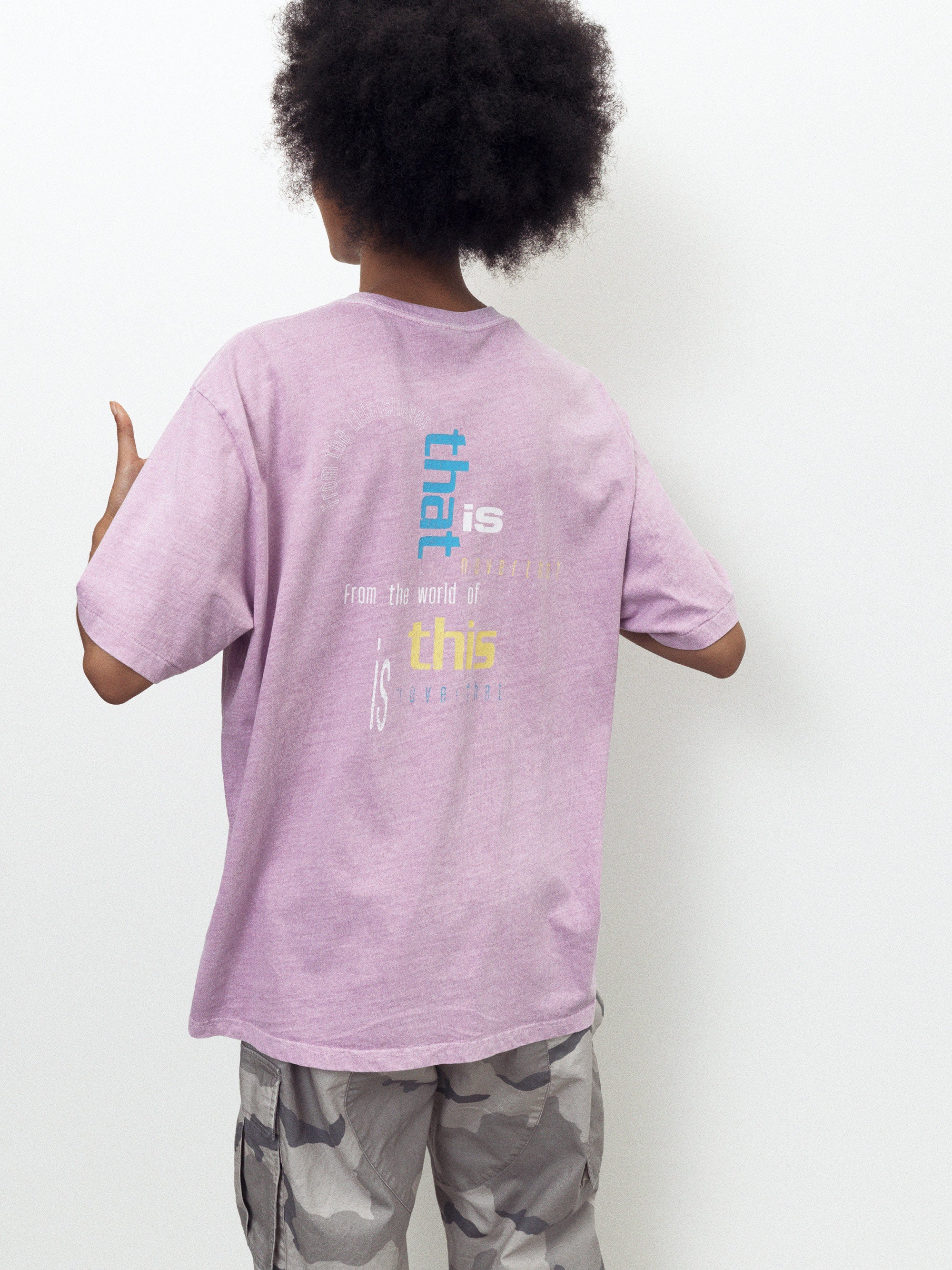 thisisneverthat - From the World Tee (Plum) product image 5 | TRAB K-Fashion Australia