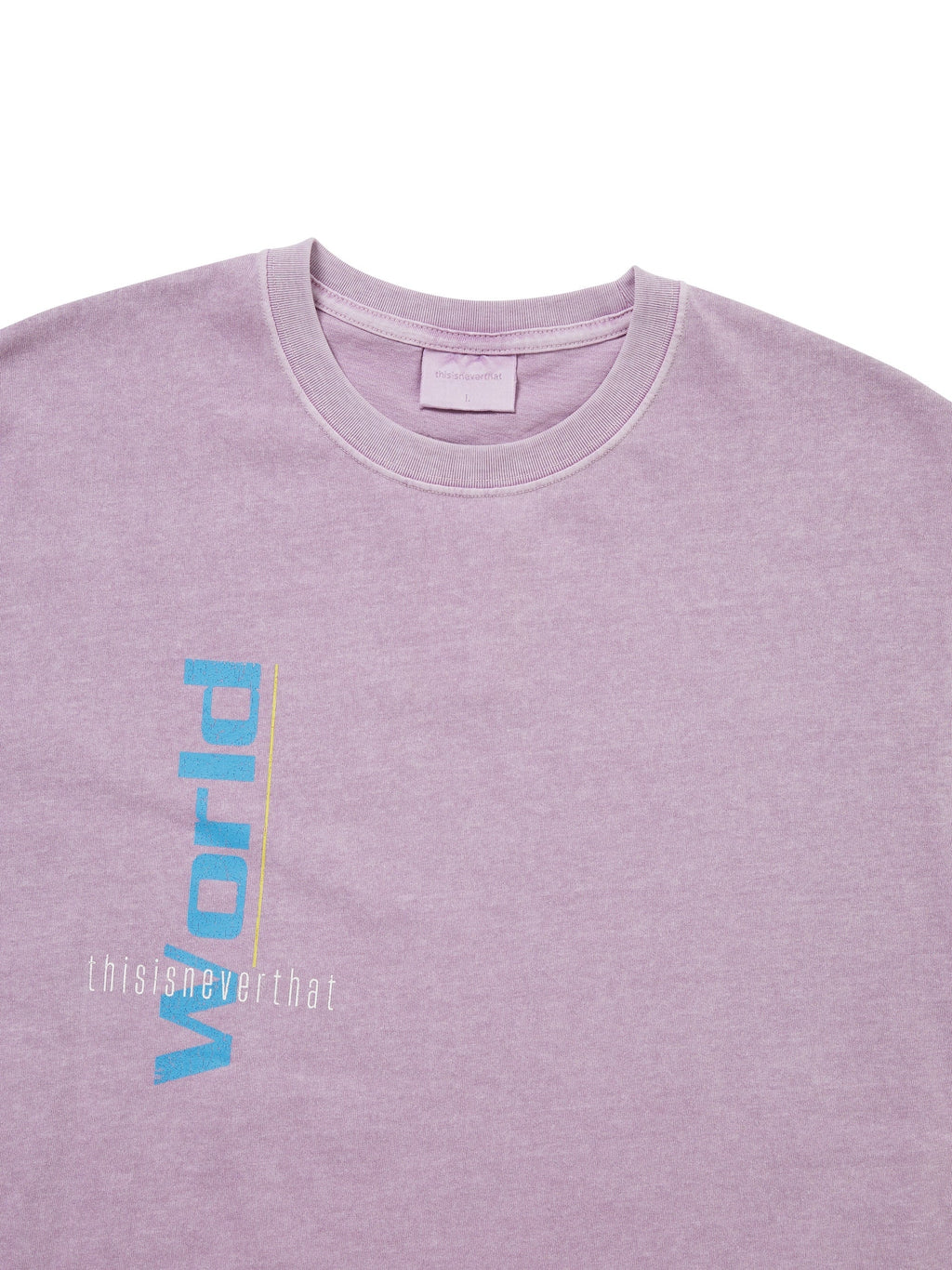thisisneverthat - From the World Tee (Plum) product image 2 | TRAB K-Fashion Australia