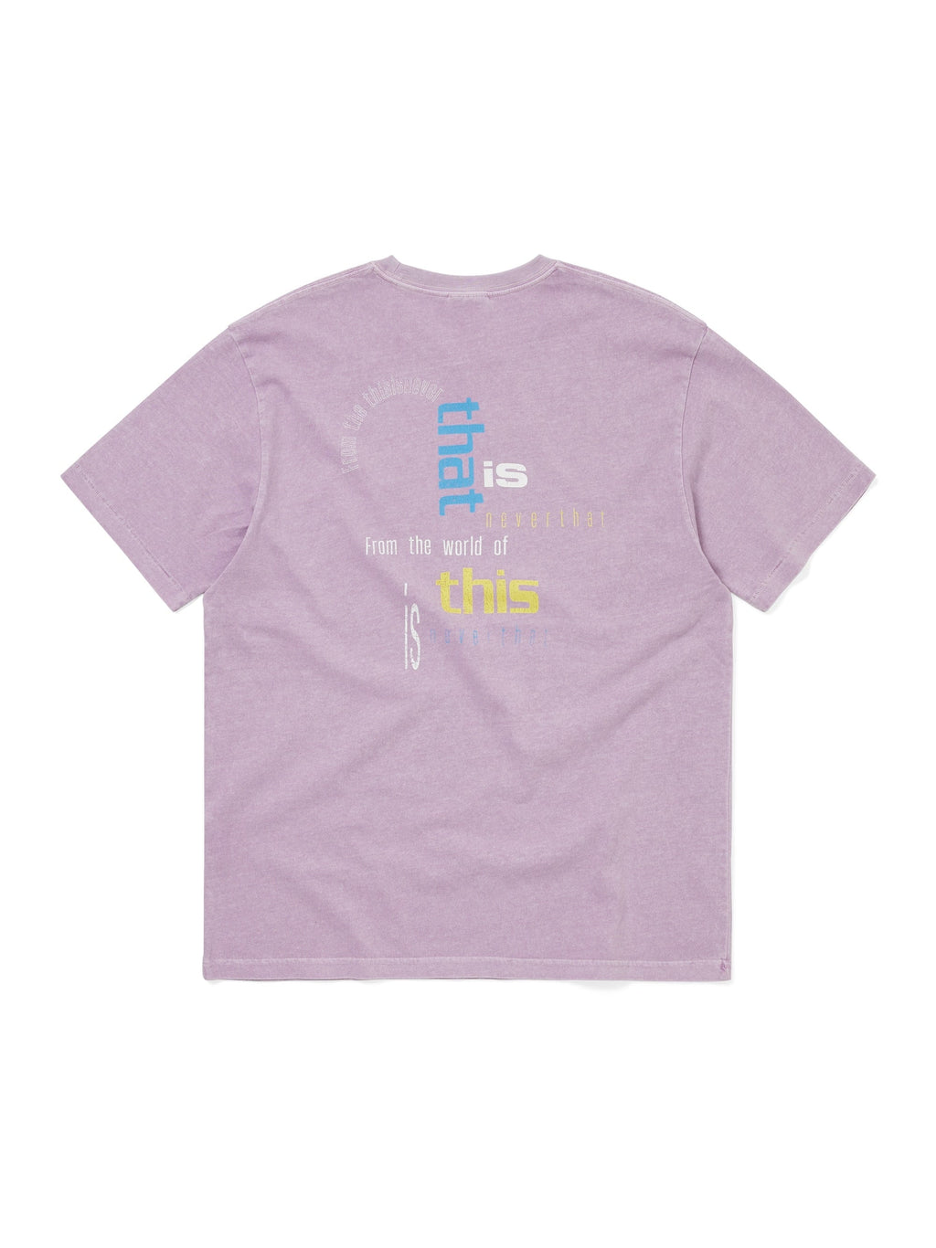 thisisneverthat - From the World Tee (Plum) product image 3 | TRAB K-Fashion Australia
