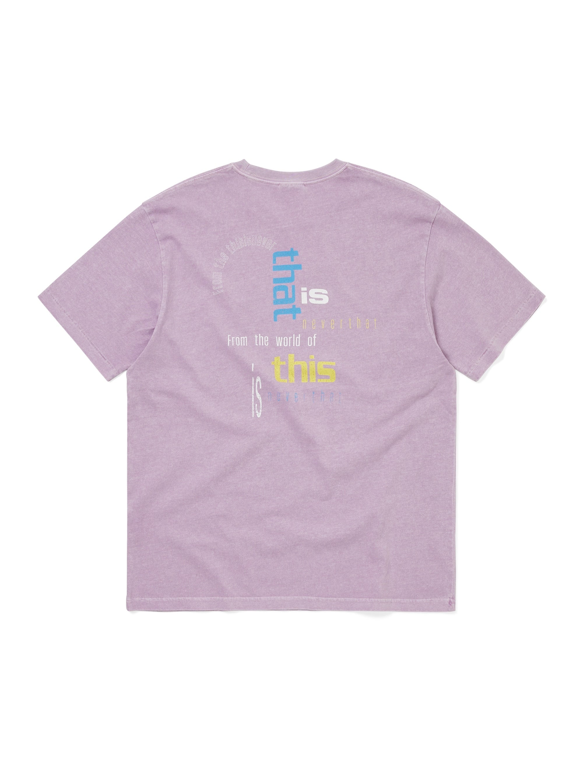 thisisneverthat - From the World Tee (Plum) product image 3 | TRAB K-Fashion Australia