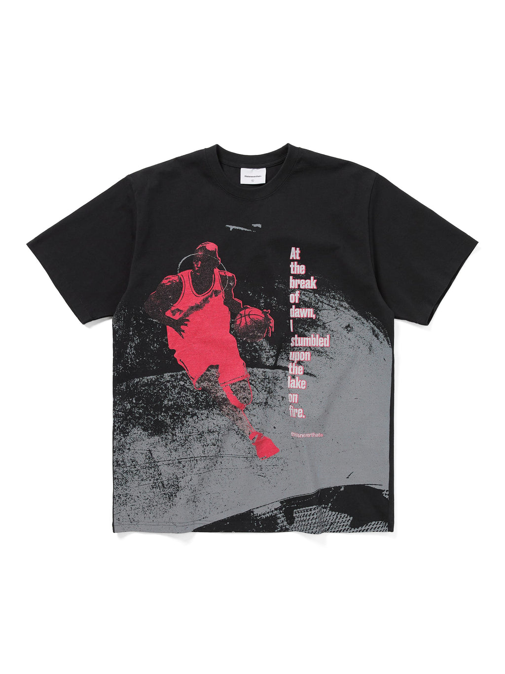 thisisneverthat - Full Court Tee (Black) product image 1 | TRAB K-Fashion Australia
