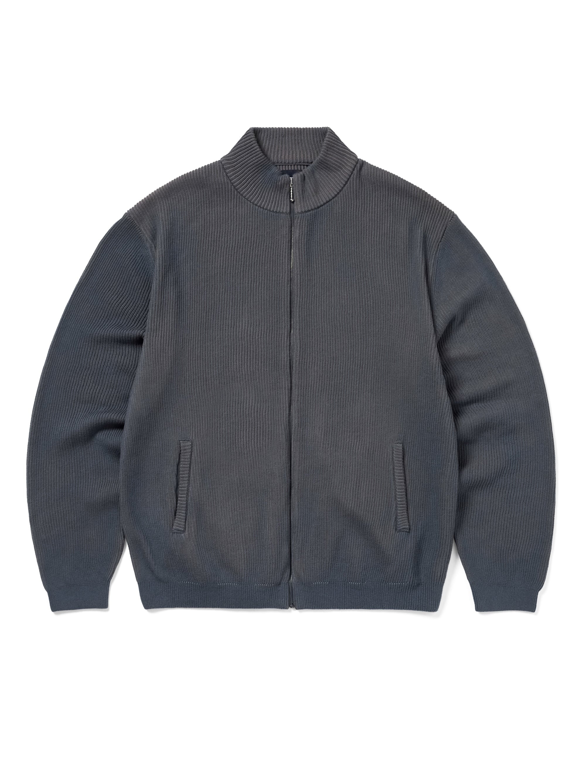 thisisneverthat - Full Zip Cardigan (Slate) product image 1 | TRAB K-Fashion Australia