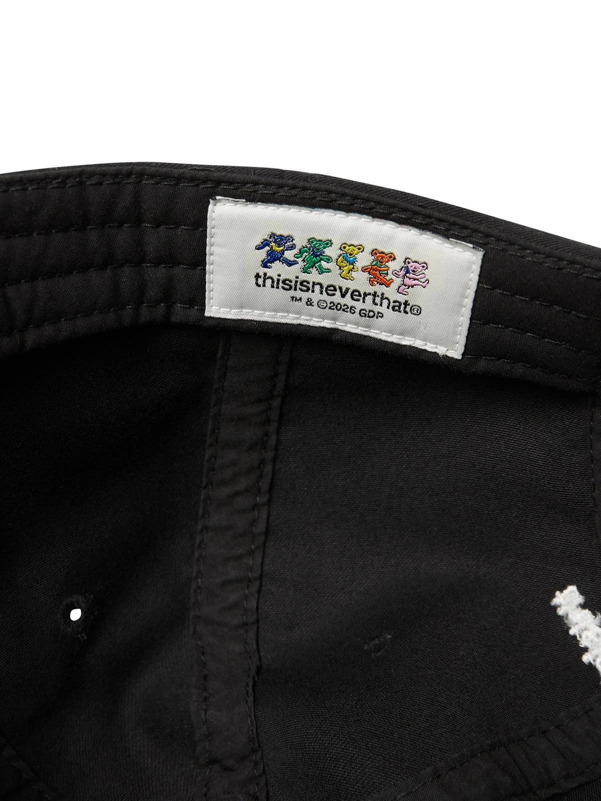thisisneverthat - GD Dancing Bears Cap (Off Black) product image 4 | TRAB K-Fashion Australia