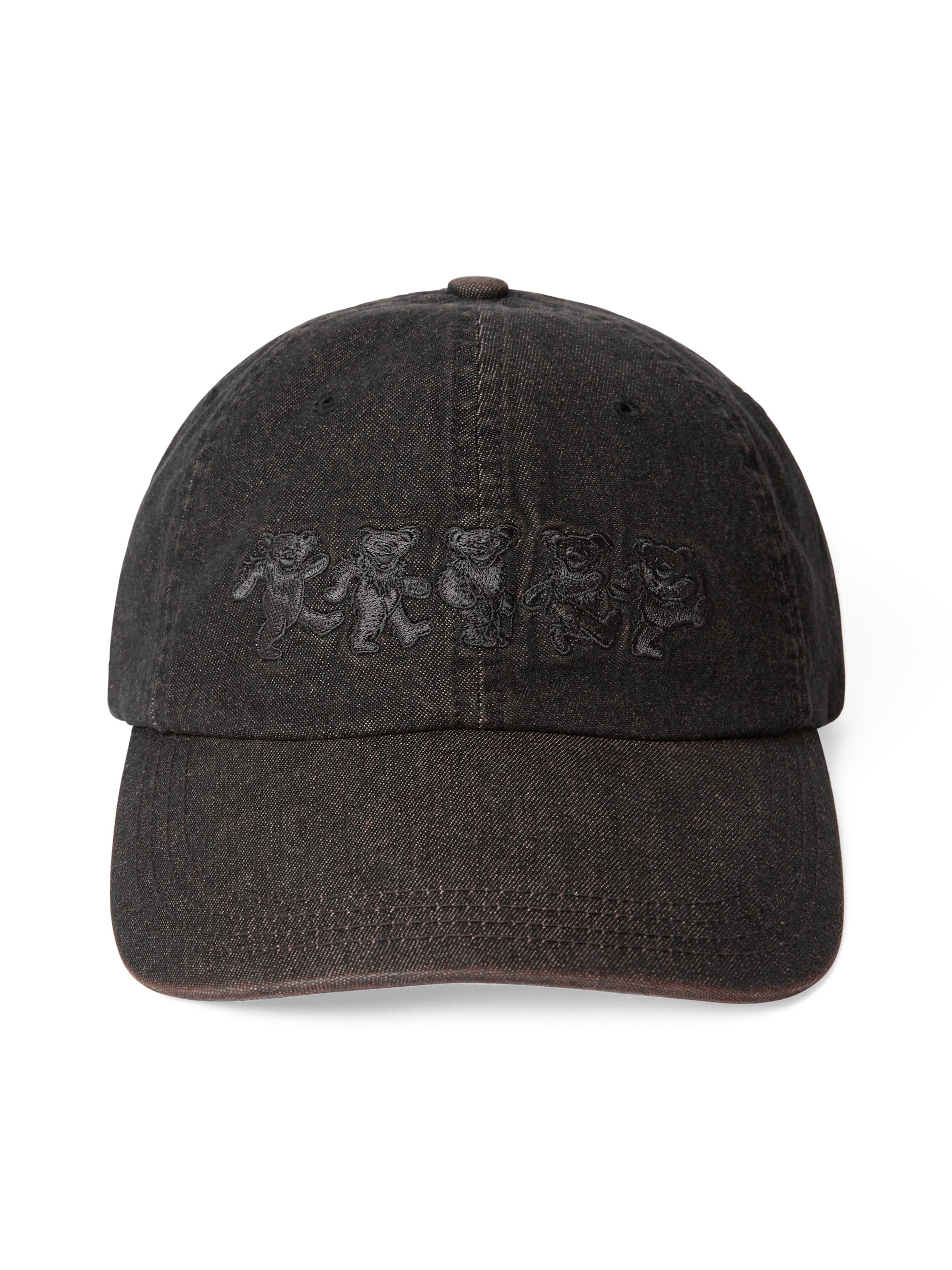 thisisneverthat - GD Dancing Bears Cap Washed (offblack) product image 2 | TRAB K-Fashion Australia