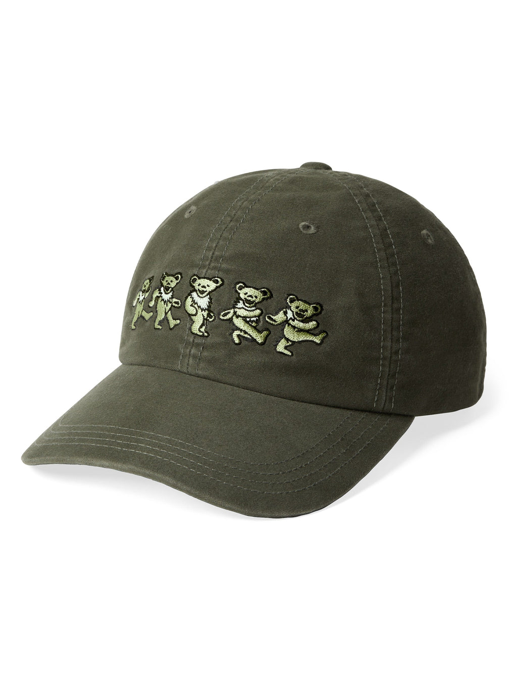 thisisneverthat - GD Dancing Bears Cap (Olive) product image 1 | TRAB K-Fashion Australia