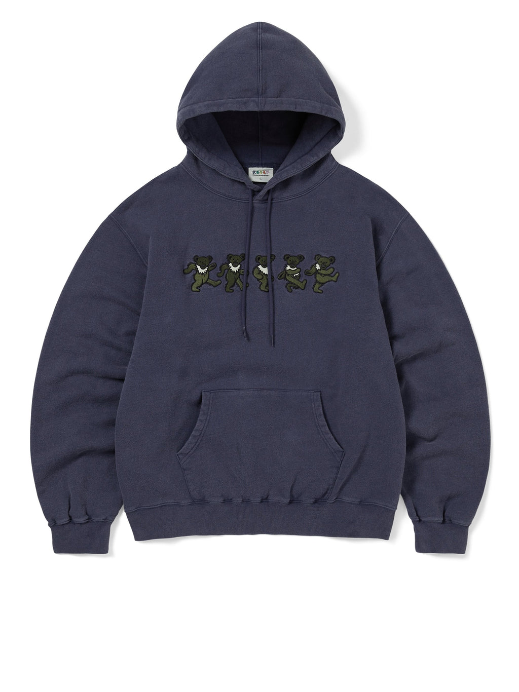 thisisneverthat - GD Dancing Bears Hoodie (Washed Navy) product image 1 | TRAB K-Fashion Australia
