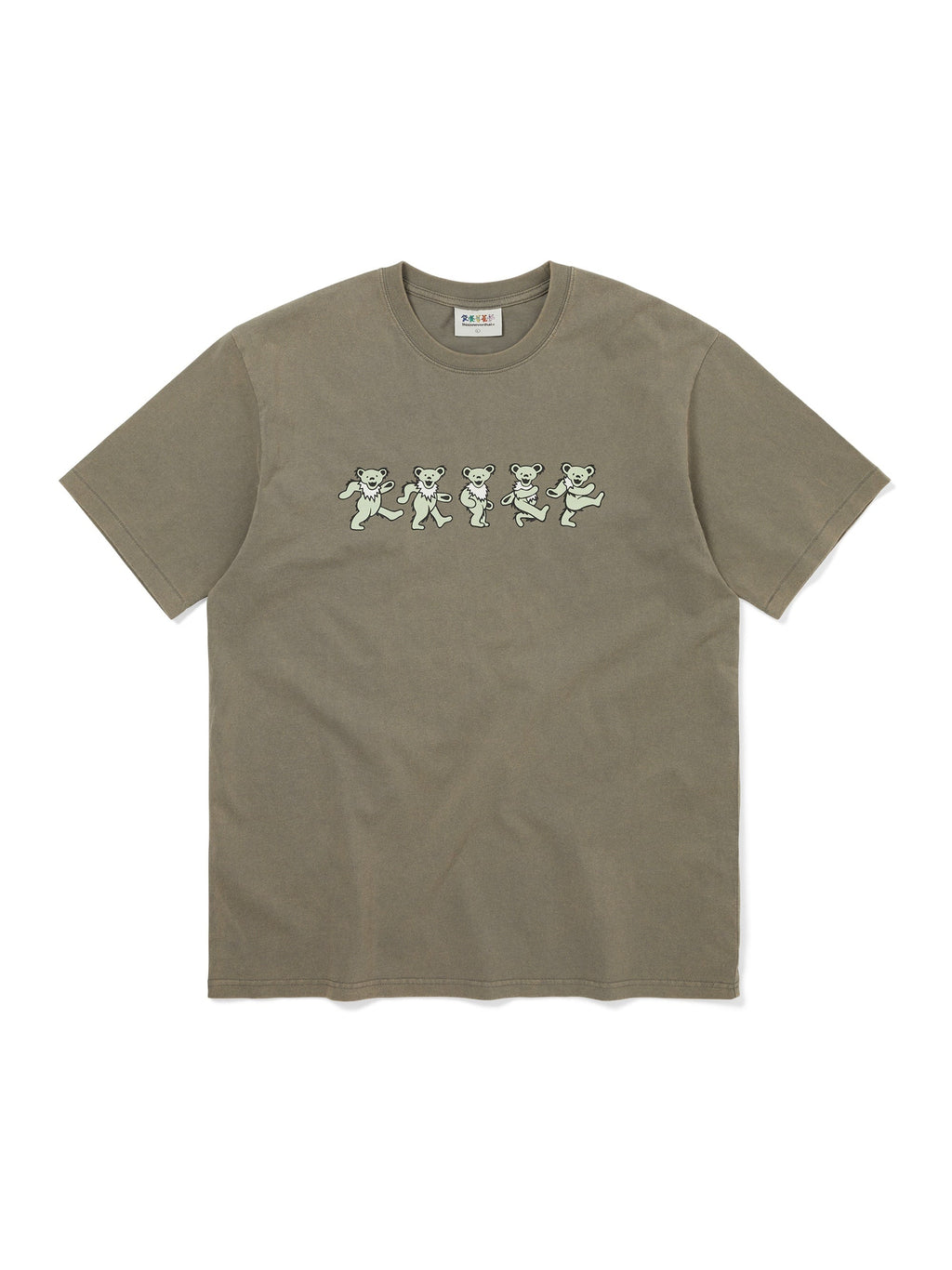thisisneverthat - GD Dancing Bears Tee (Khaki) product image 1 | TRAB K-Fashion Australia