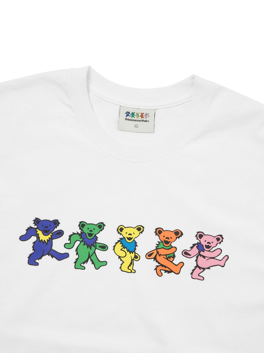 thisisneverthat - GD Dancing Bears Tee (White) product image 2 | TRAB K-Fashion Australia