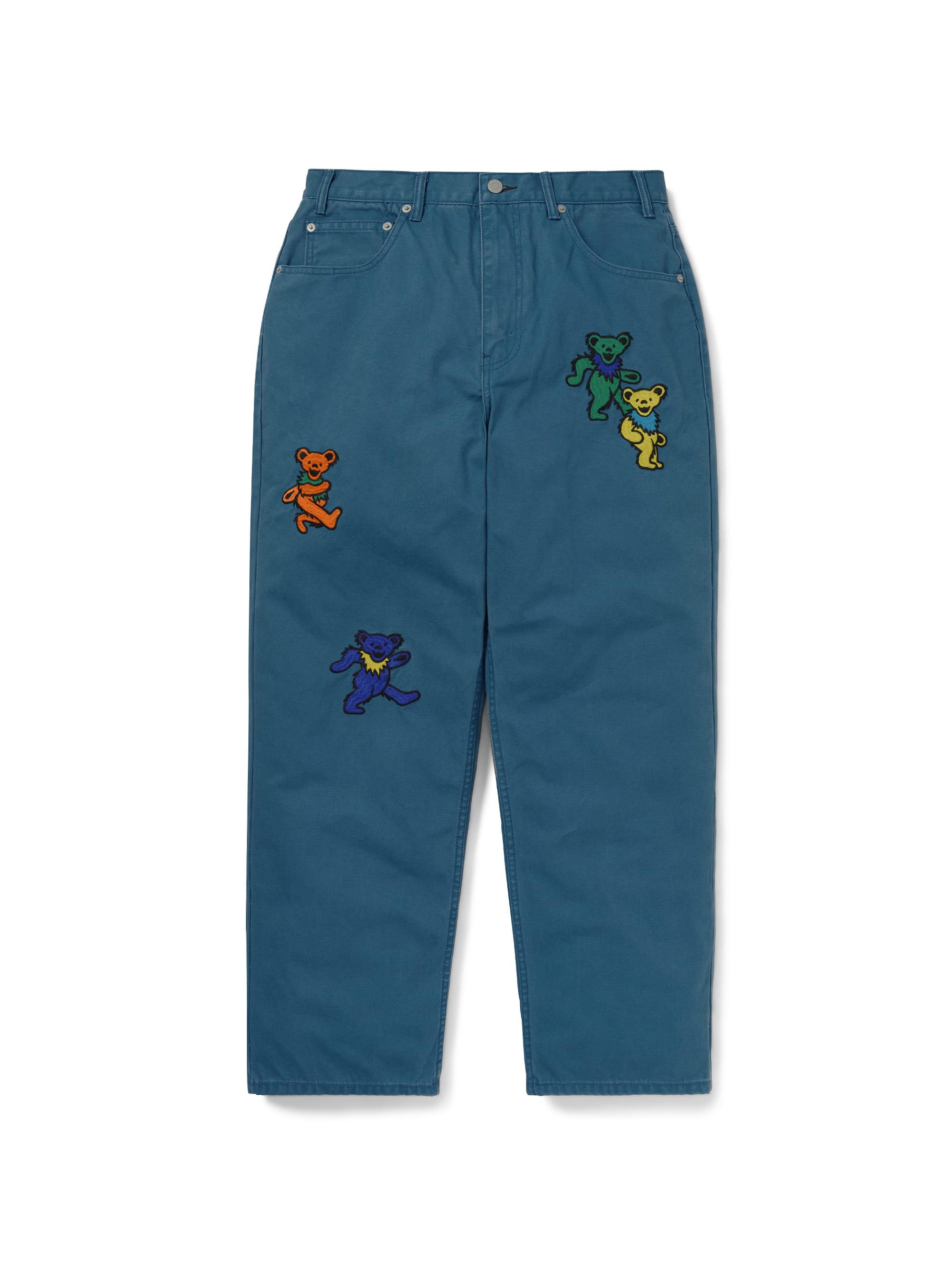 thisisneverthat - GD Dancing Bears Work Pant (blue) product image 1 | TRAB K-Fashion Australia