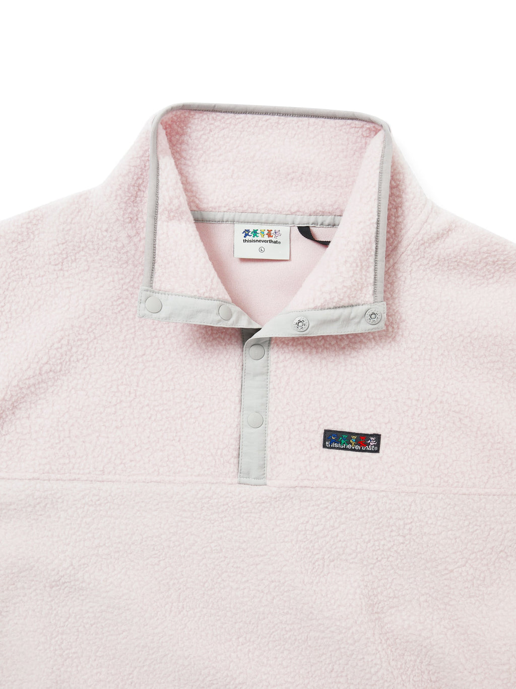 thisisneverthat - GD Fleece Pullover Light (Pink) product image 2 | TRAB K-Fashion Australia
