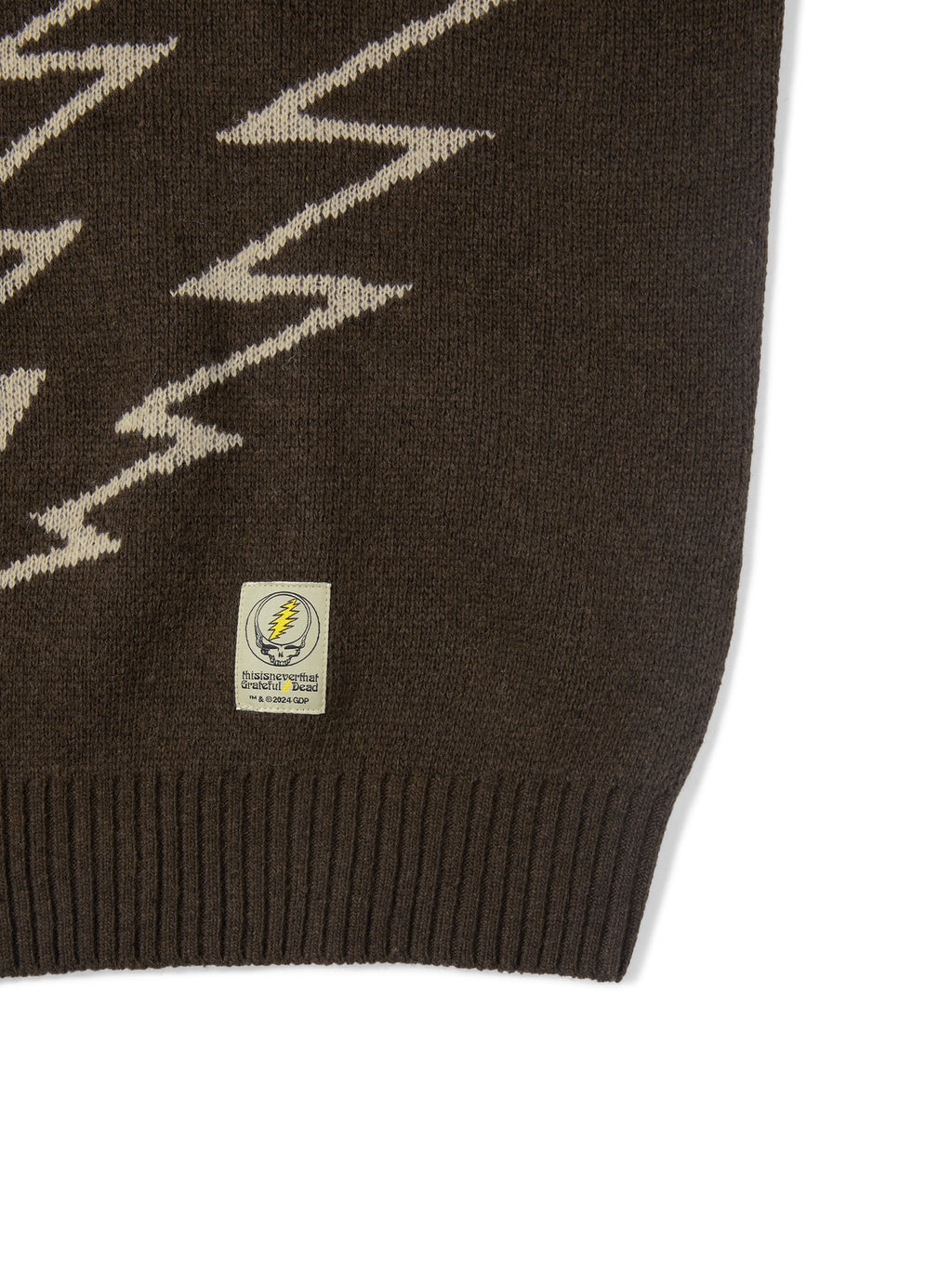 thisisneverthat - GD Iconography Knit Sweater (Brown) product image 5 | TRAB K-Fashion Australia