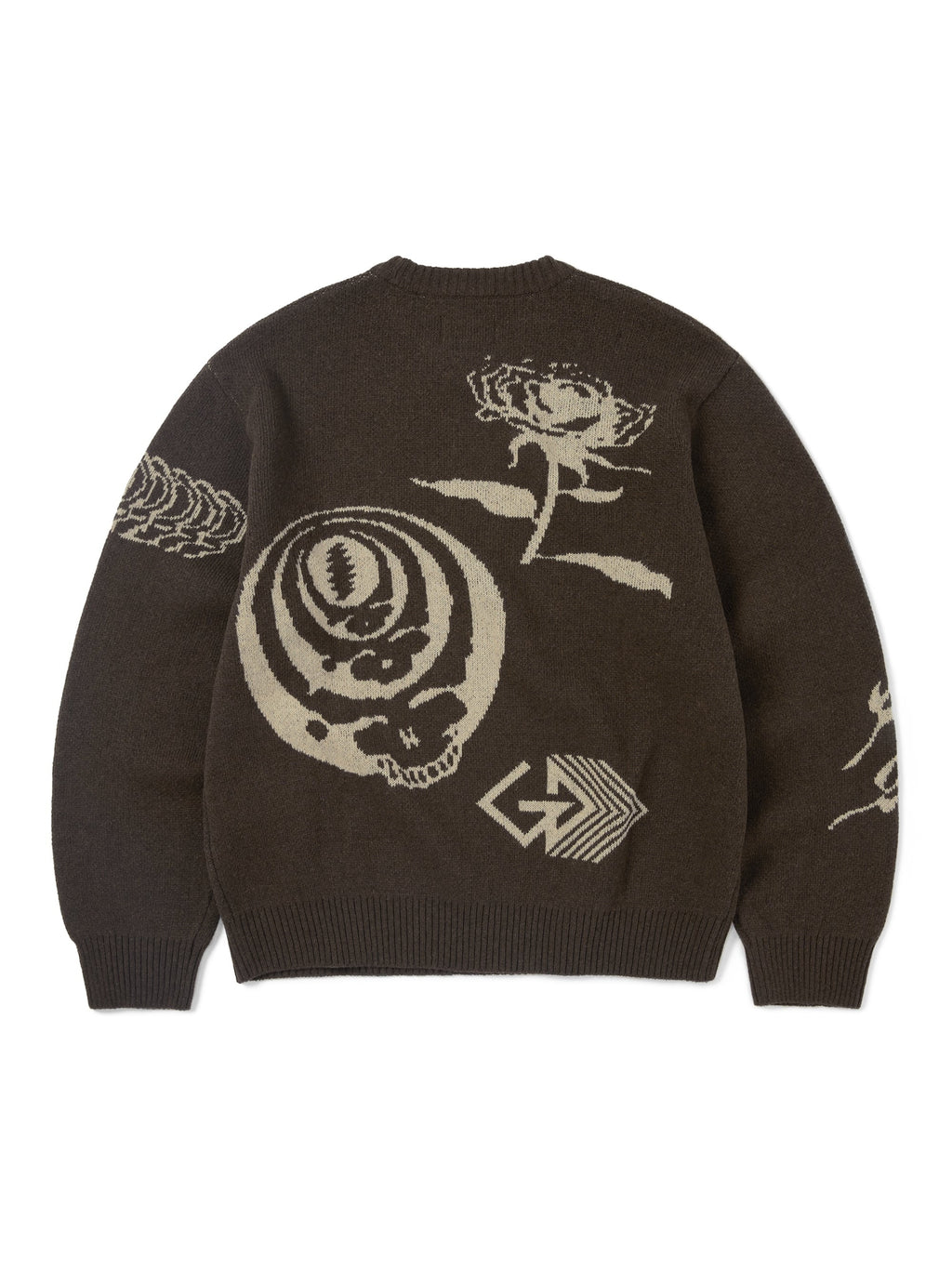 thisisneverthat - GD Iconography Knit Sweater (Brown) product image 6 | TRAB K-Fashion Australia