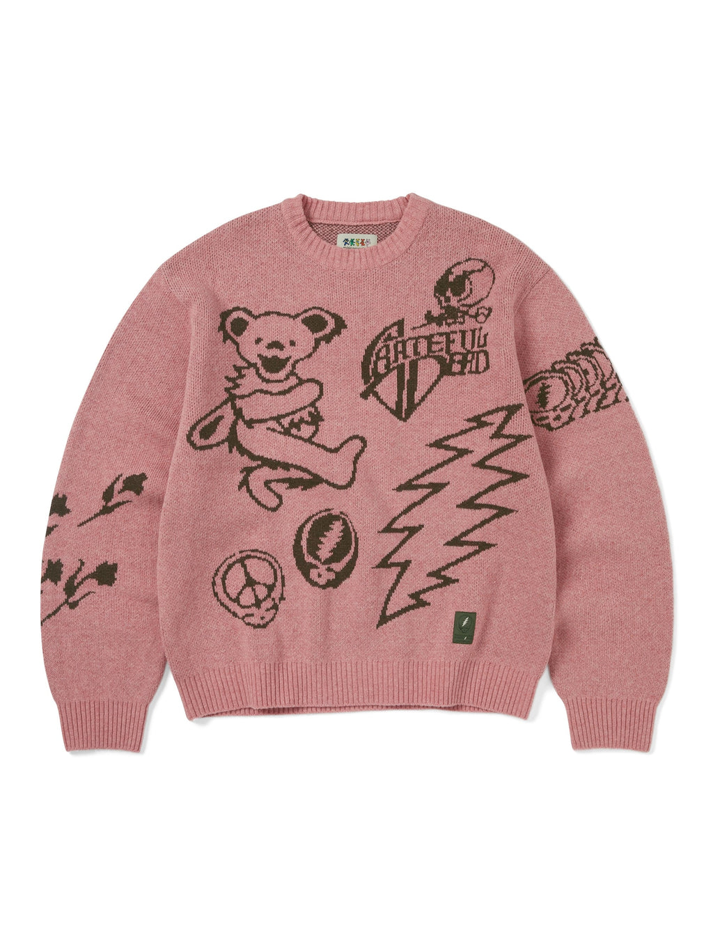 thisisneverthat - GD Iconography Knit Sweater (Pink) product image 1 | TRAB K-Fashion Australia