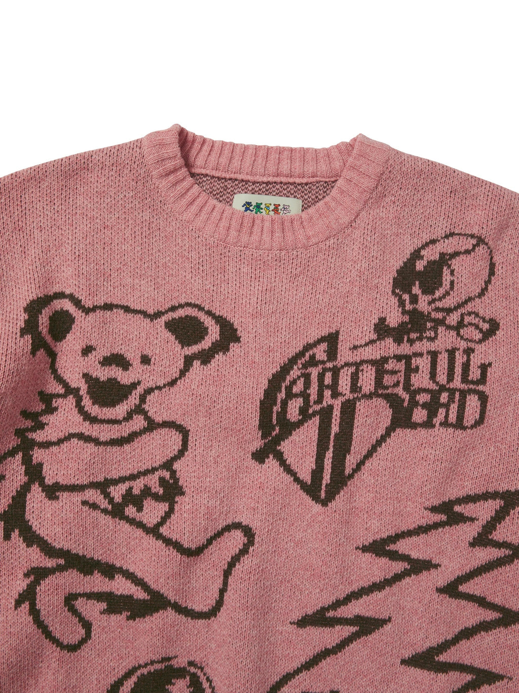 thisisneverthat - GD Iconography Knit Sweater (Pink) product image 2 | TRAB K-Fashion Australia