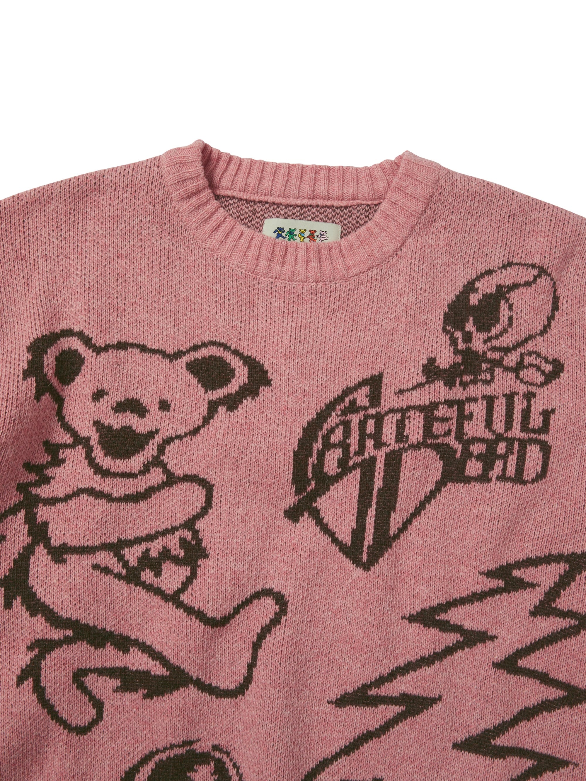 thisisneverthat - GD Iconography Knit Sweater (Pink) product image 2 | TRAB K-Fashion Australia