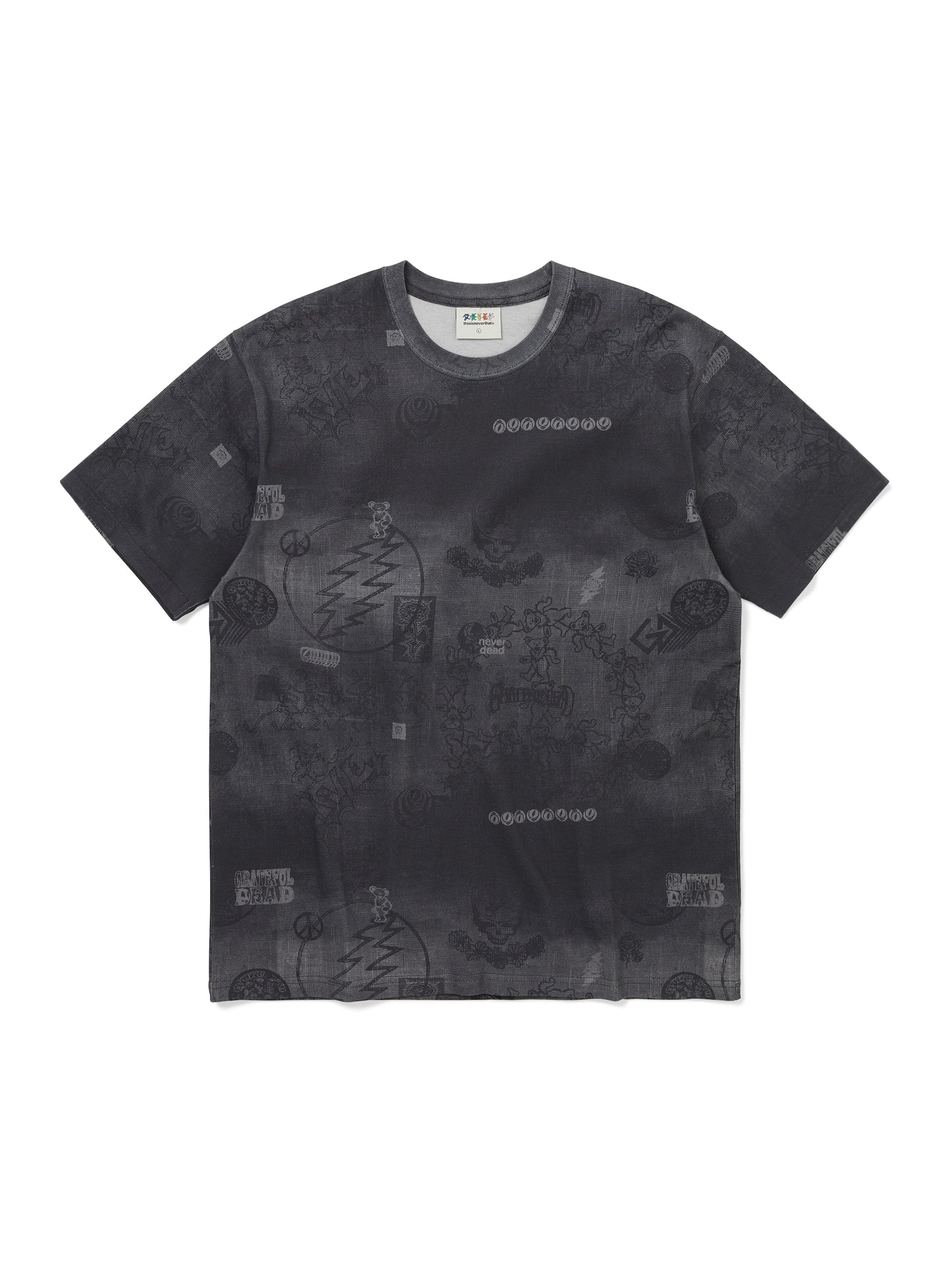 thisisneverthat - GD Iconography Tee (Off Black) product image 1 | TRAB K-Fashion Australia