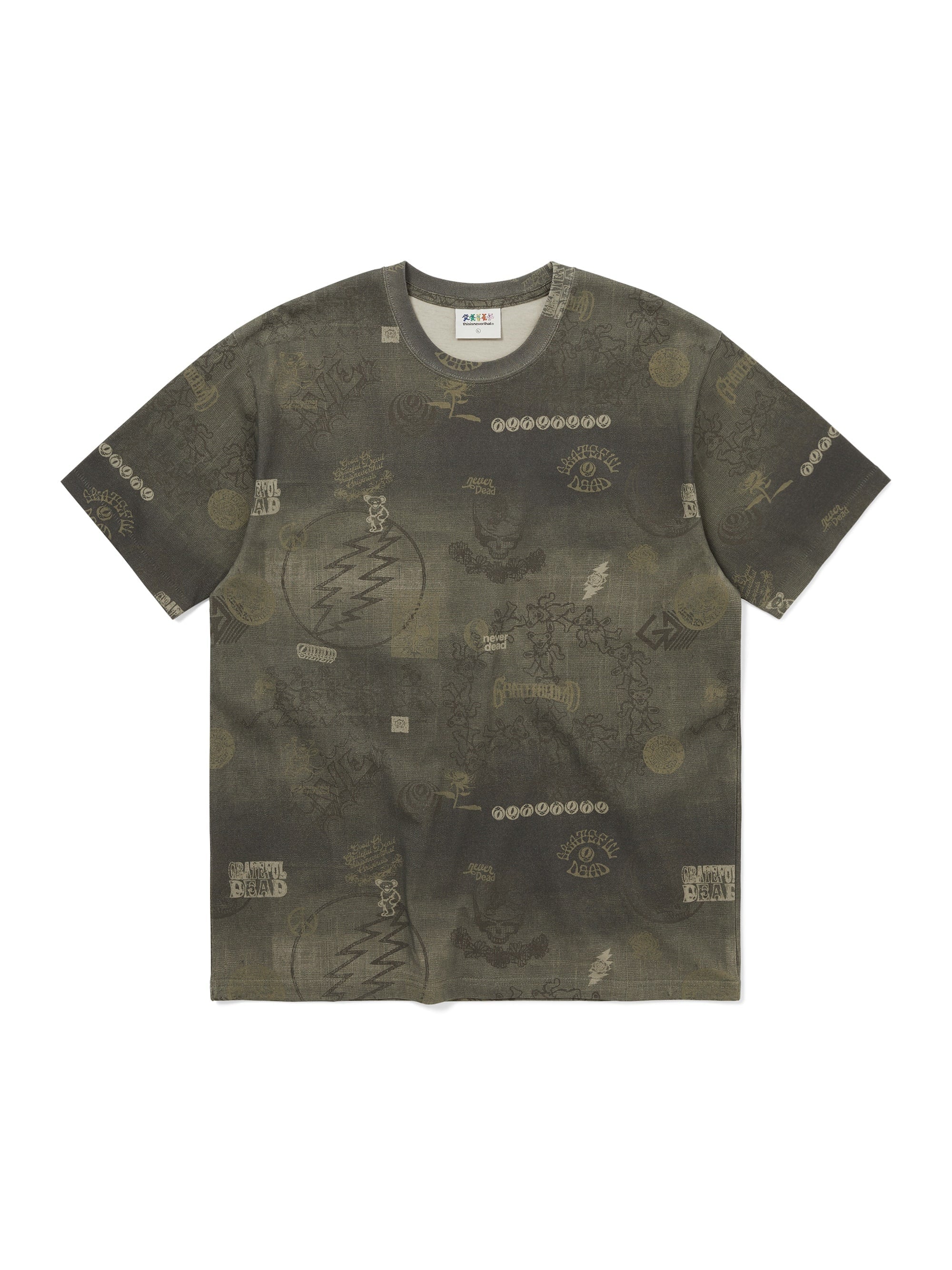 thisisneverthat - GD Iconography Tee (Olive) product image 1 | TRAB K-Fashion Australia