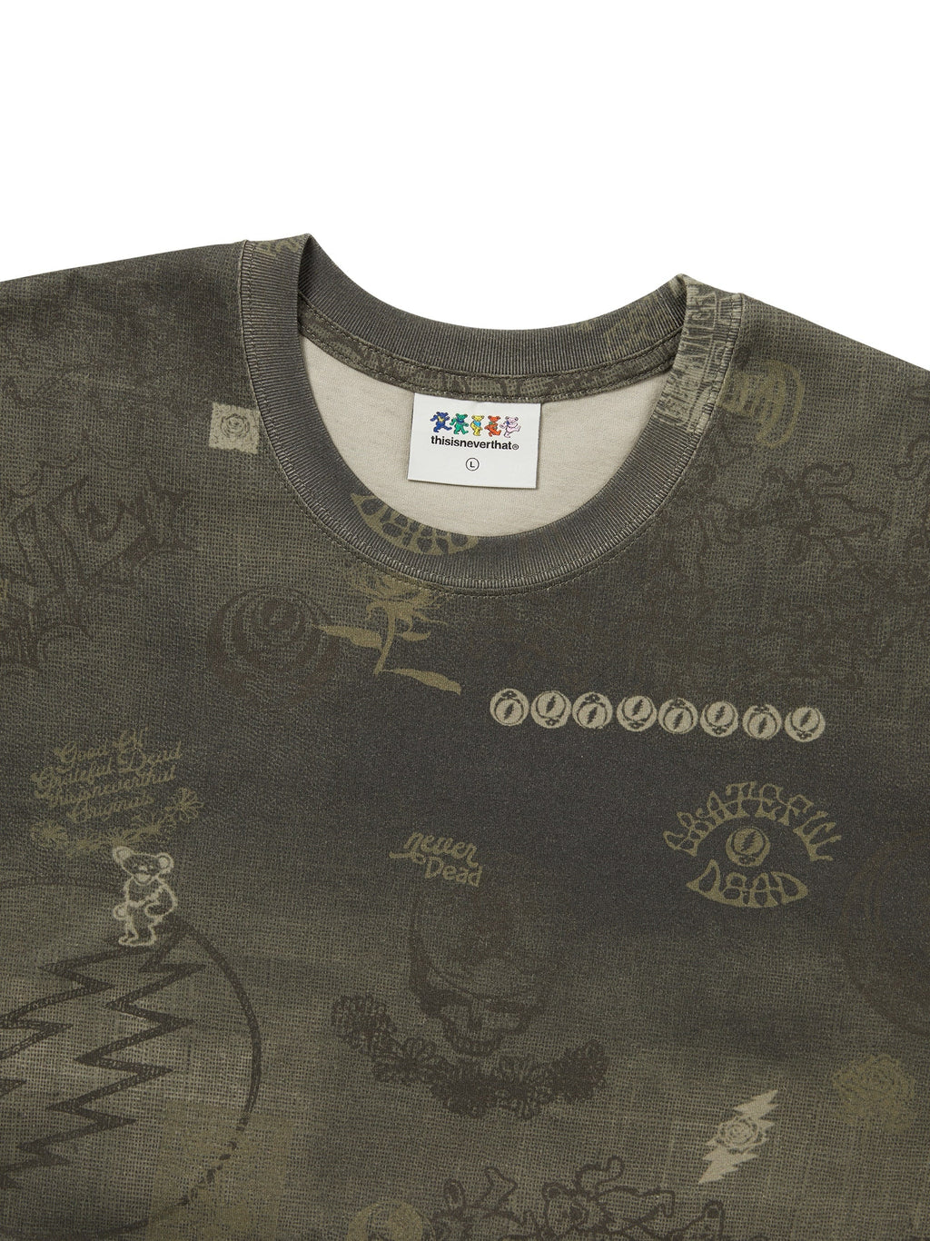 thisisneverthat - GD Iconography Tee (Olive) product image 2 | TRAB K-Fashion Australia